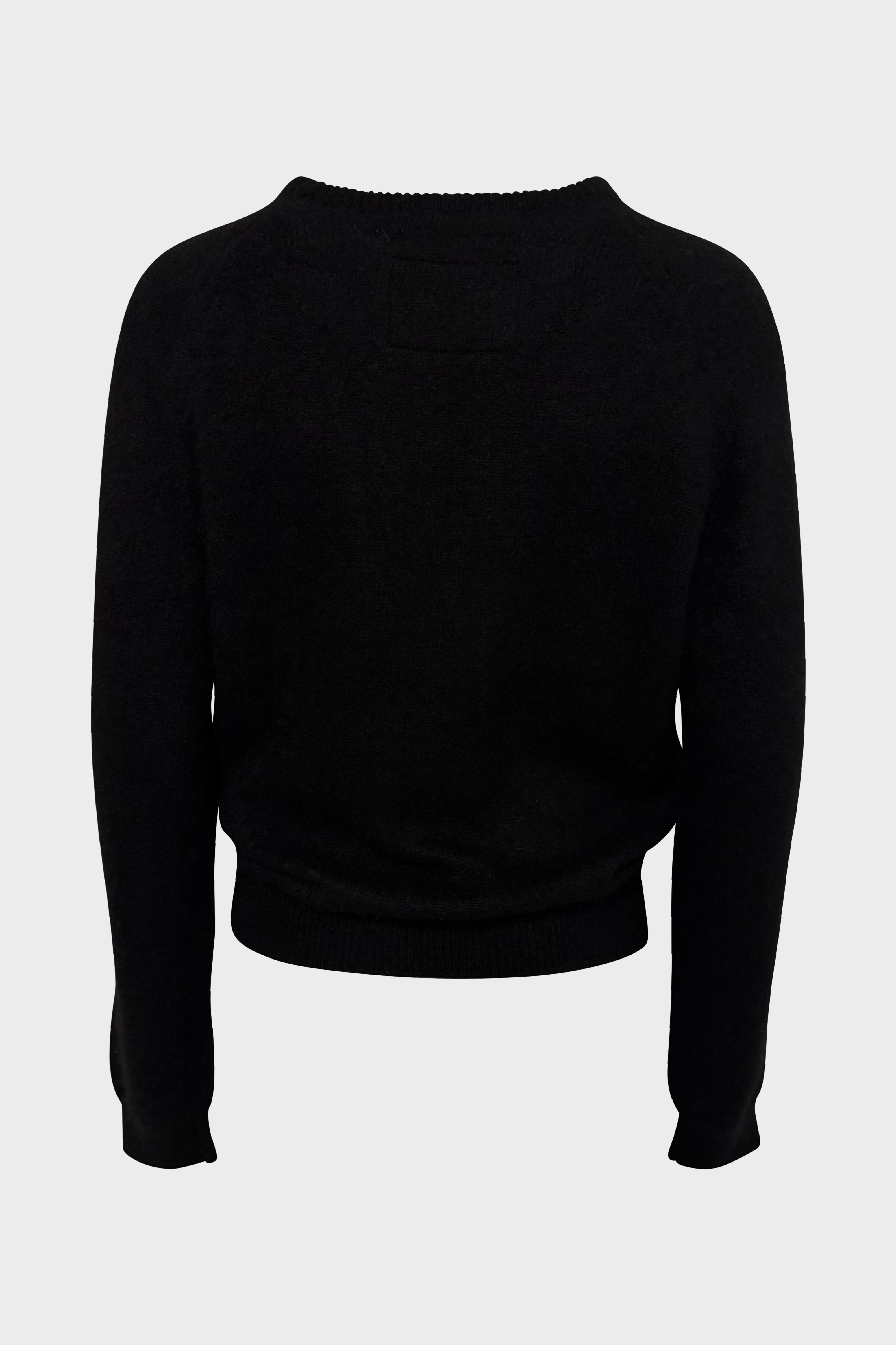 FRENCKENBERGER Fluffy Sweater in Black