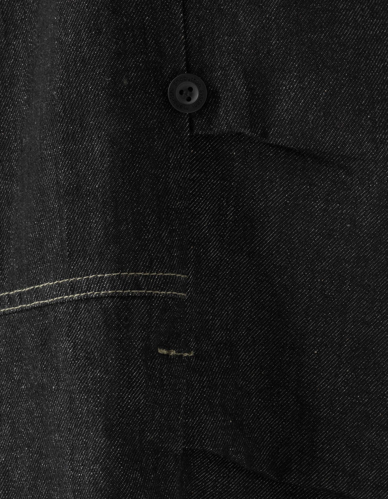 MAHARISHI 7700 Light Denim Loose Snopants® in Black