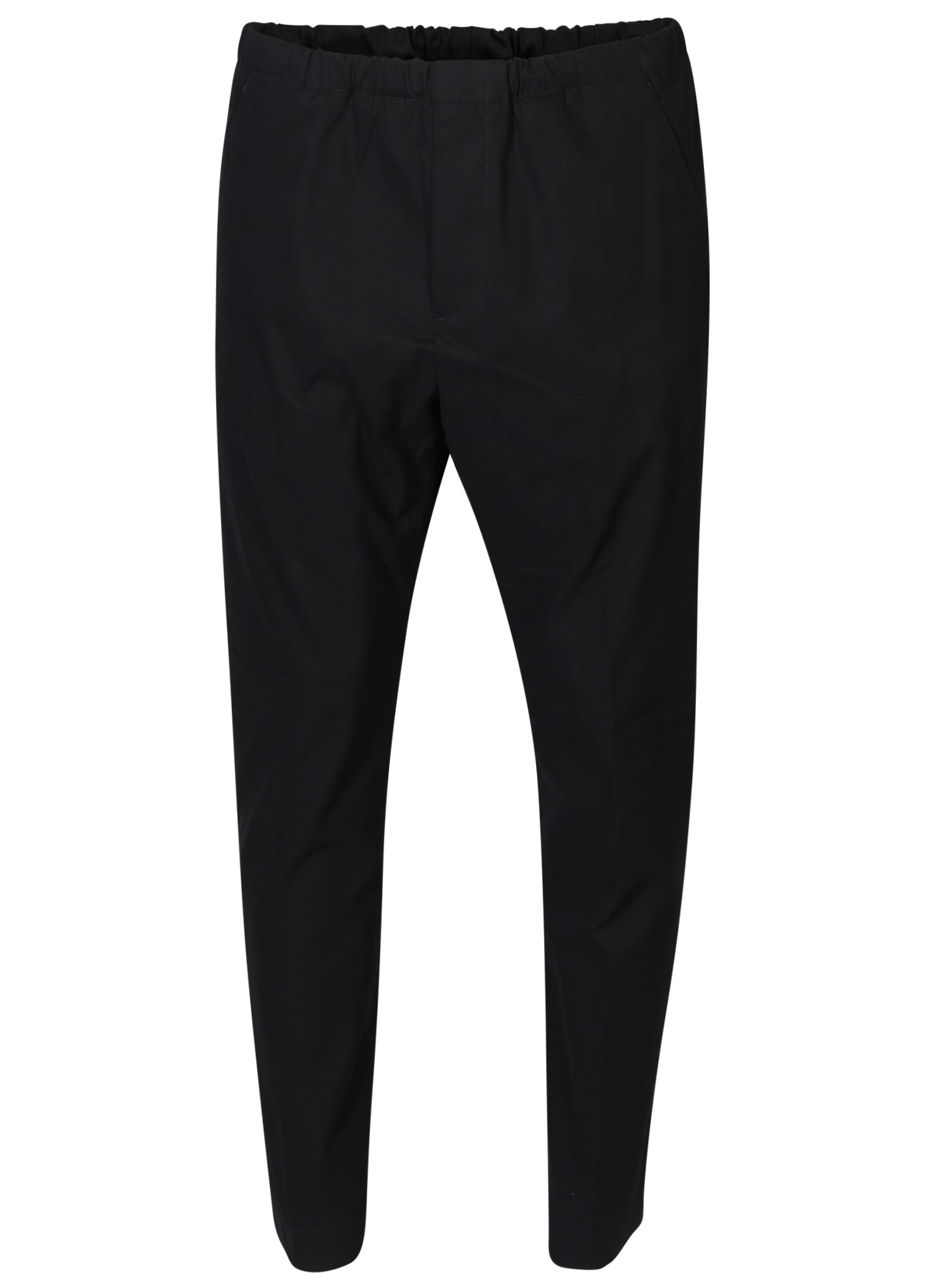 NINE:INTHE:MORNING Mirco Carrot Cotton Stretch Pant in Black 54