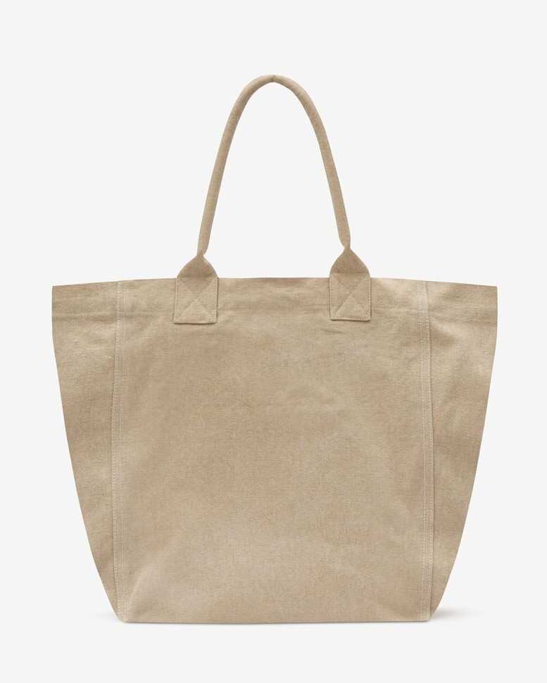 ISABEL MARANT Yenky Tote Bag in Beige