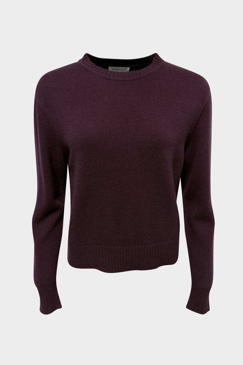 WARM ME Cashmere Pullover Flo in Aubergine