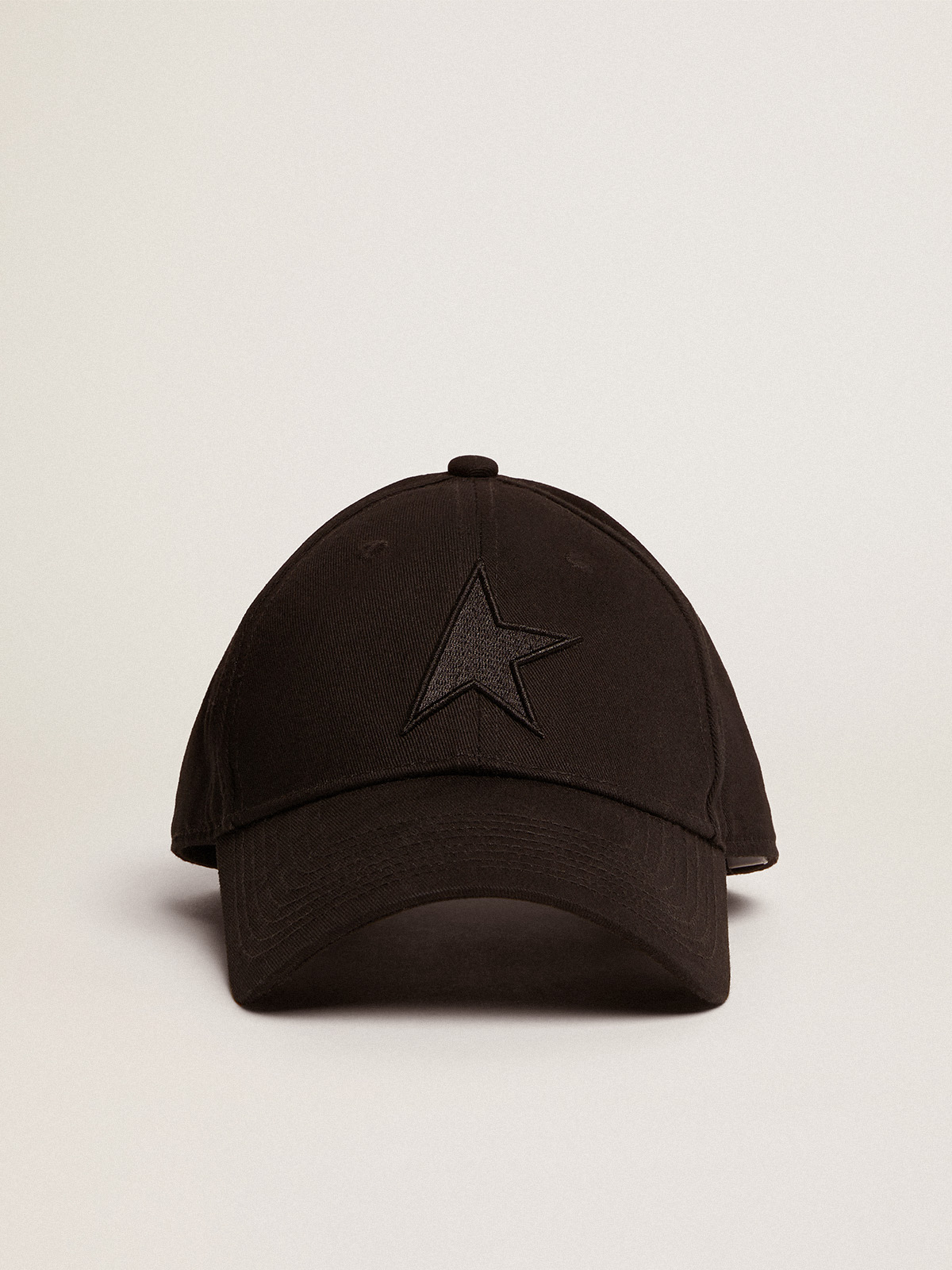 GOLDEN GOOSE Baseball Cap Demos in Black