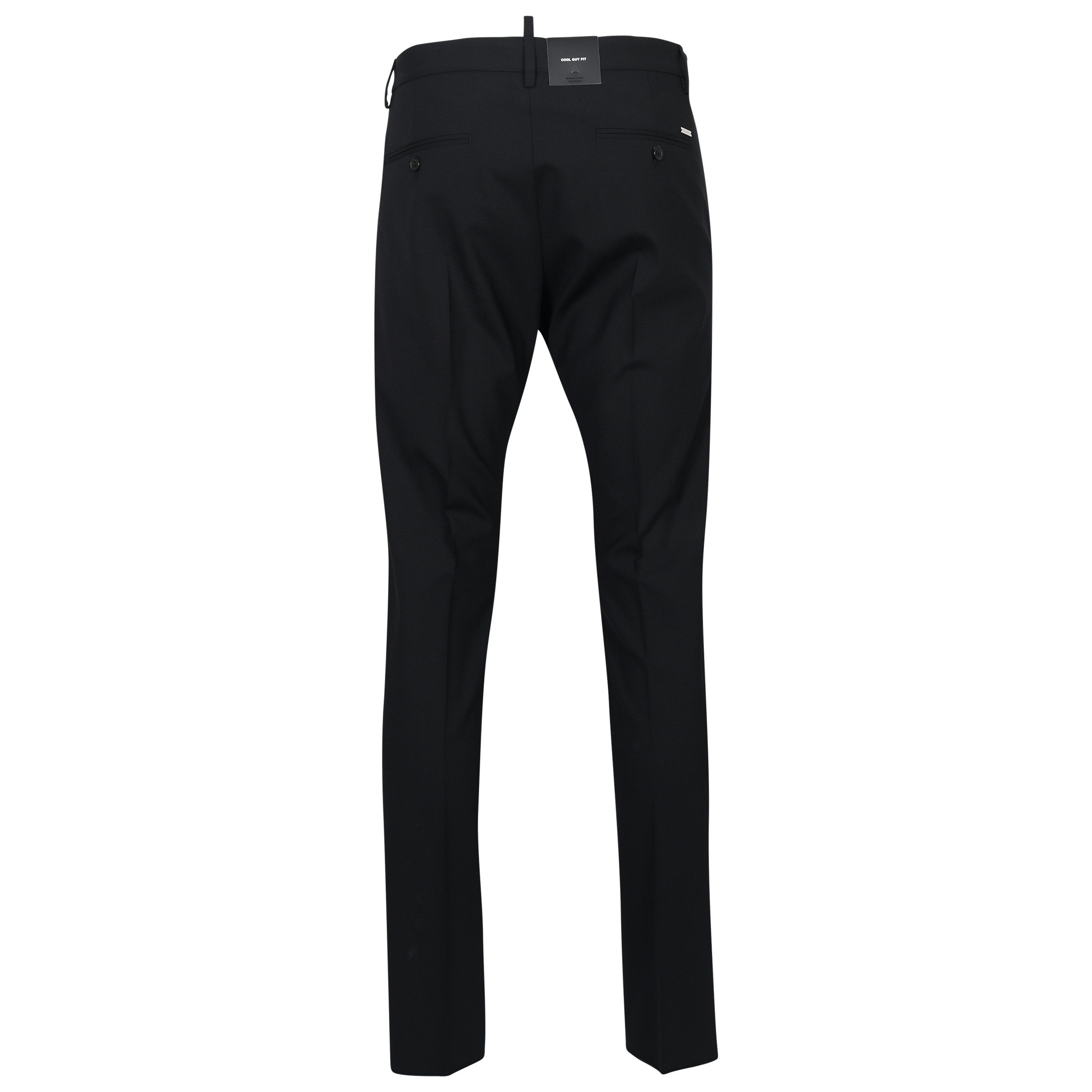Dsquared Wool Stretch Pant Cool Guy Fit in Black