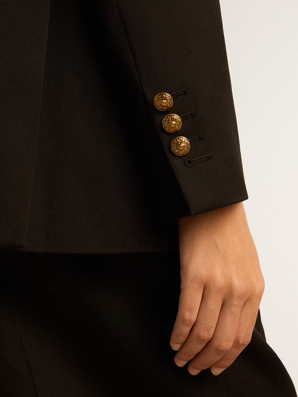 GOLDEN GOOSE Double Breasted Blazer in Black