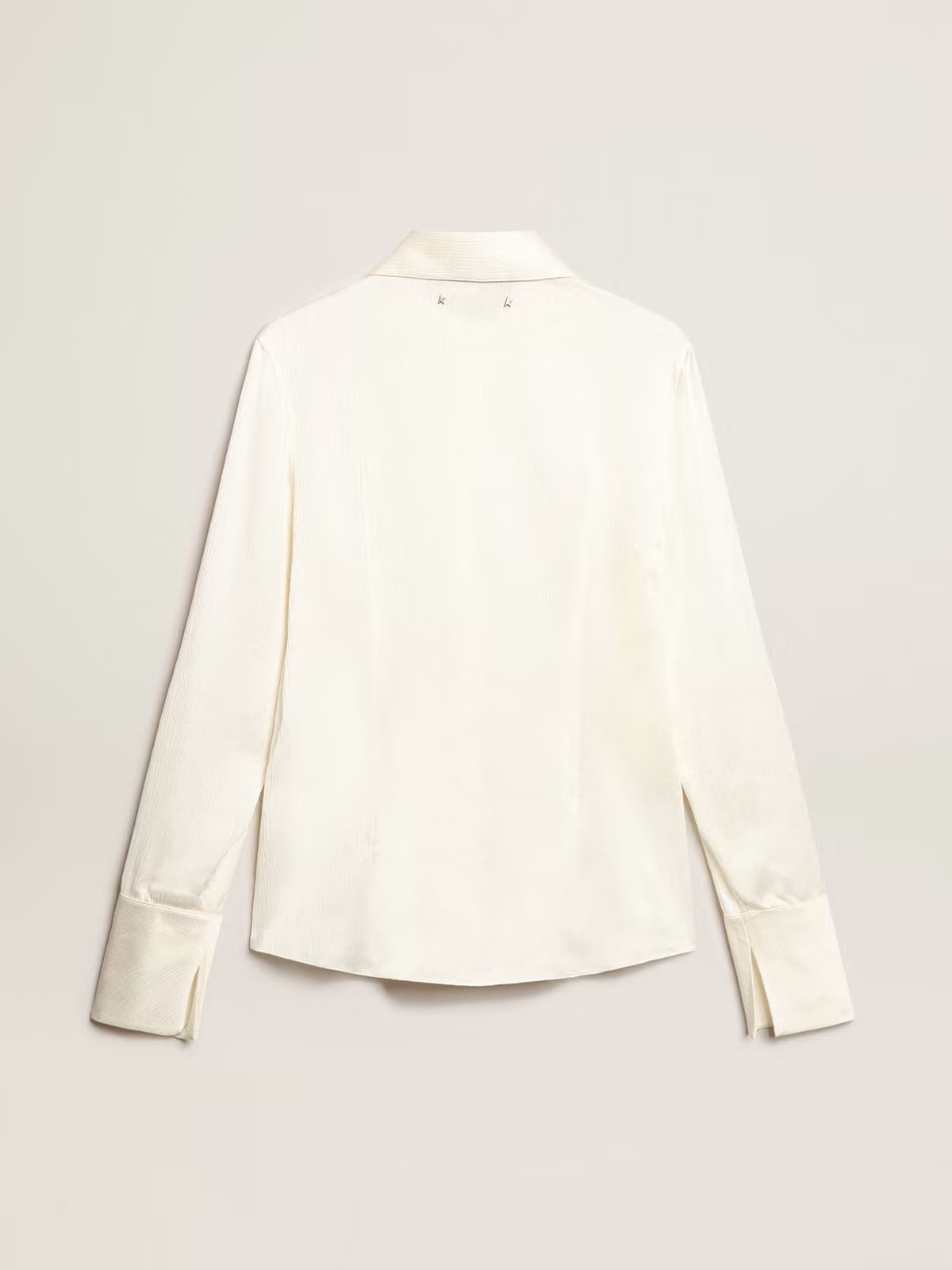 Golden Goose Fitted Shirt Gigi in Offwhite XS