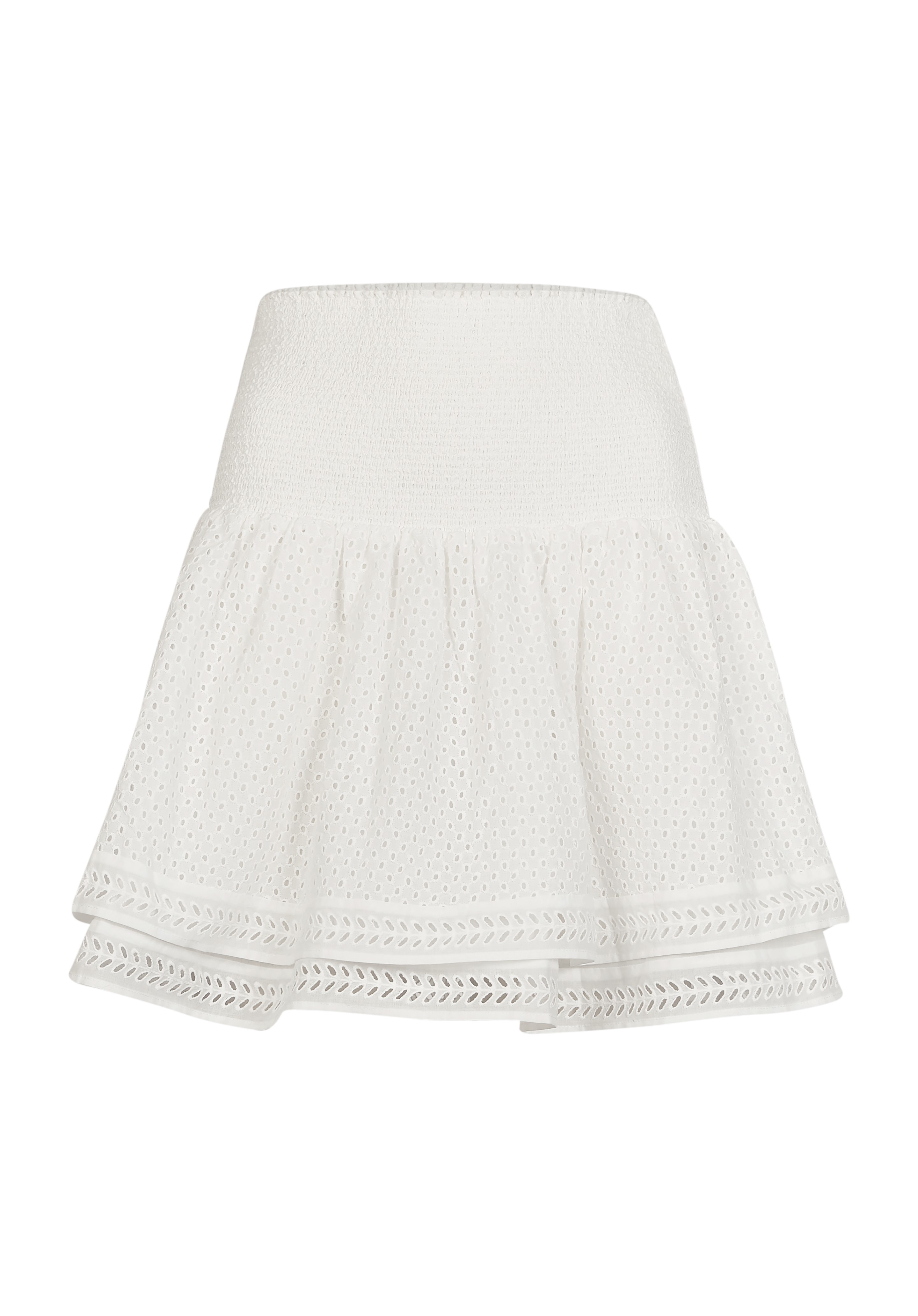 Lala Berlin Skirt Savannah in White
