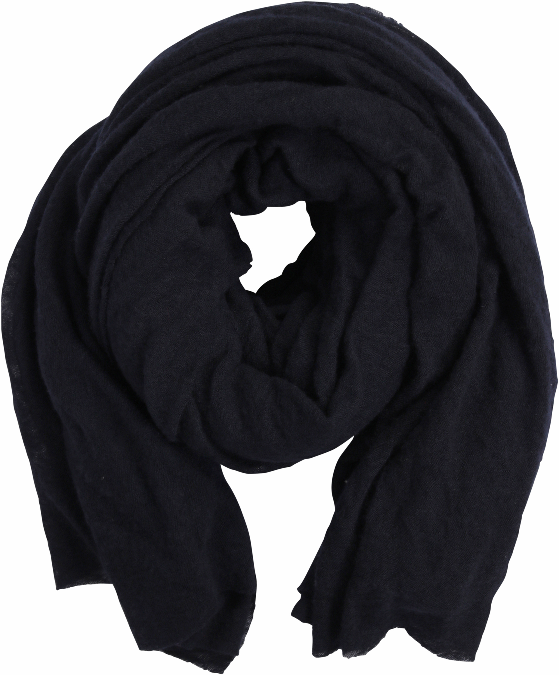 PIN1876 Cashmere Scarf Navy