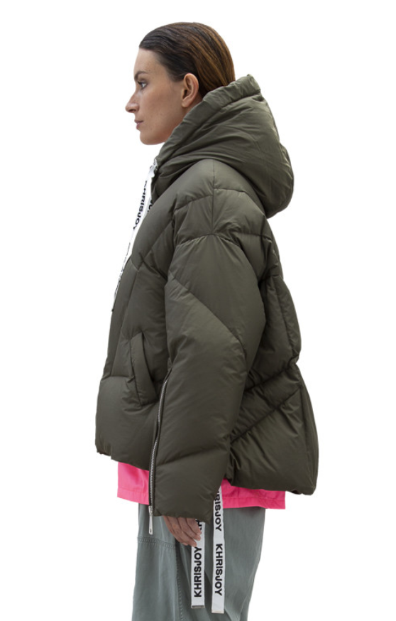 Khrisjoy Iconic Puffer Jacket Musk Green