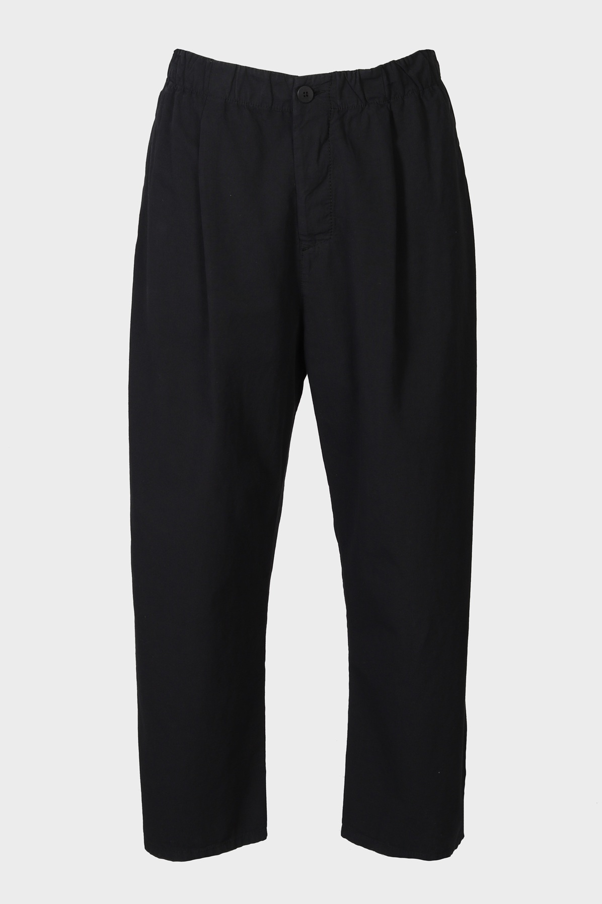 TRANSIT UOMO Cotton/Linen Pant in Black