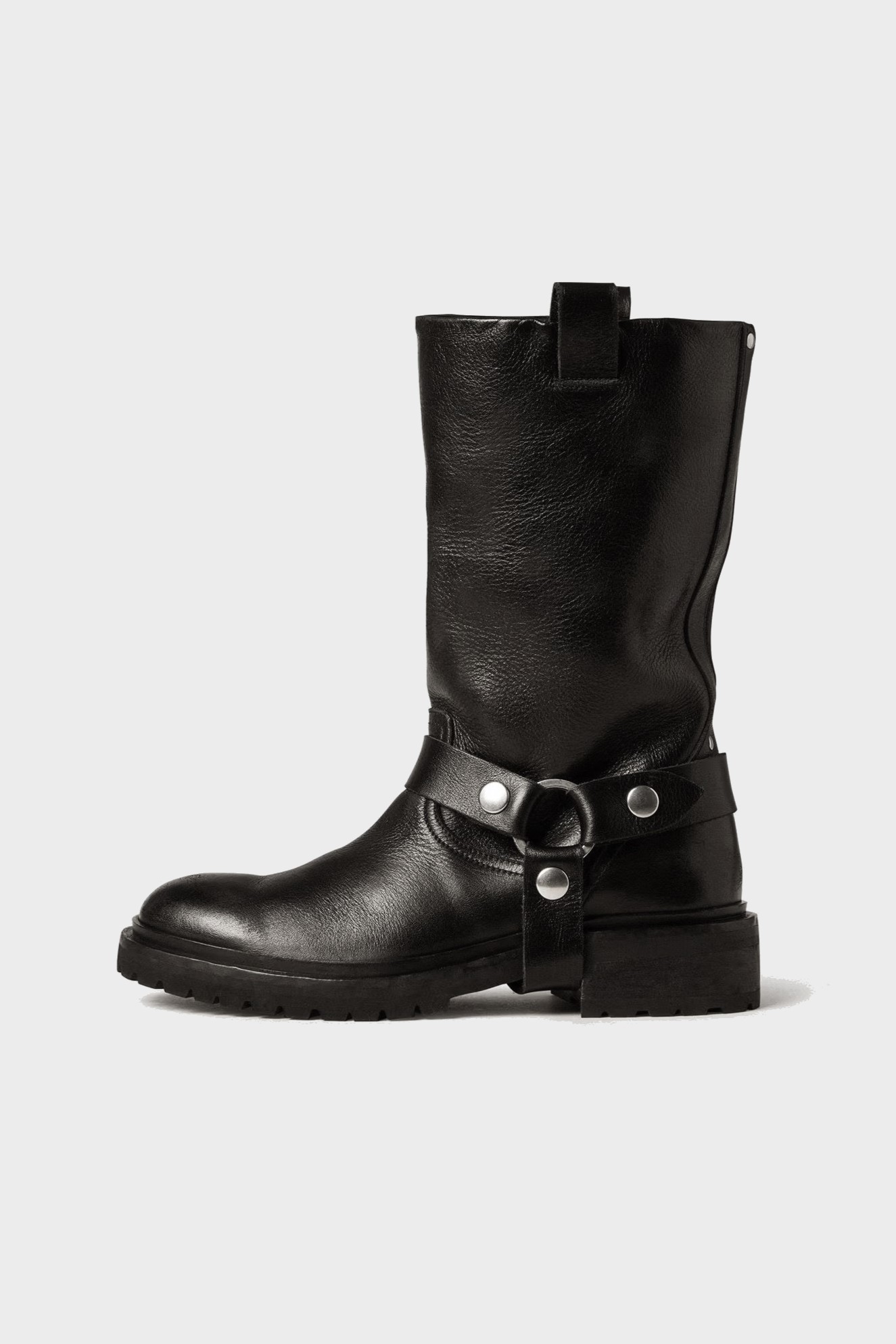 GOLDEN GOOSE Biker Boot in Black