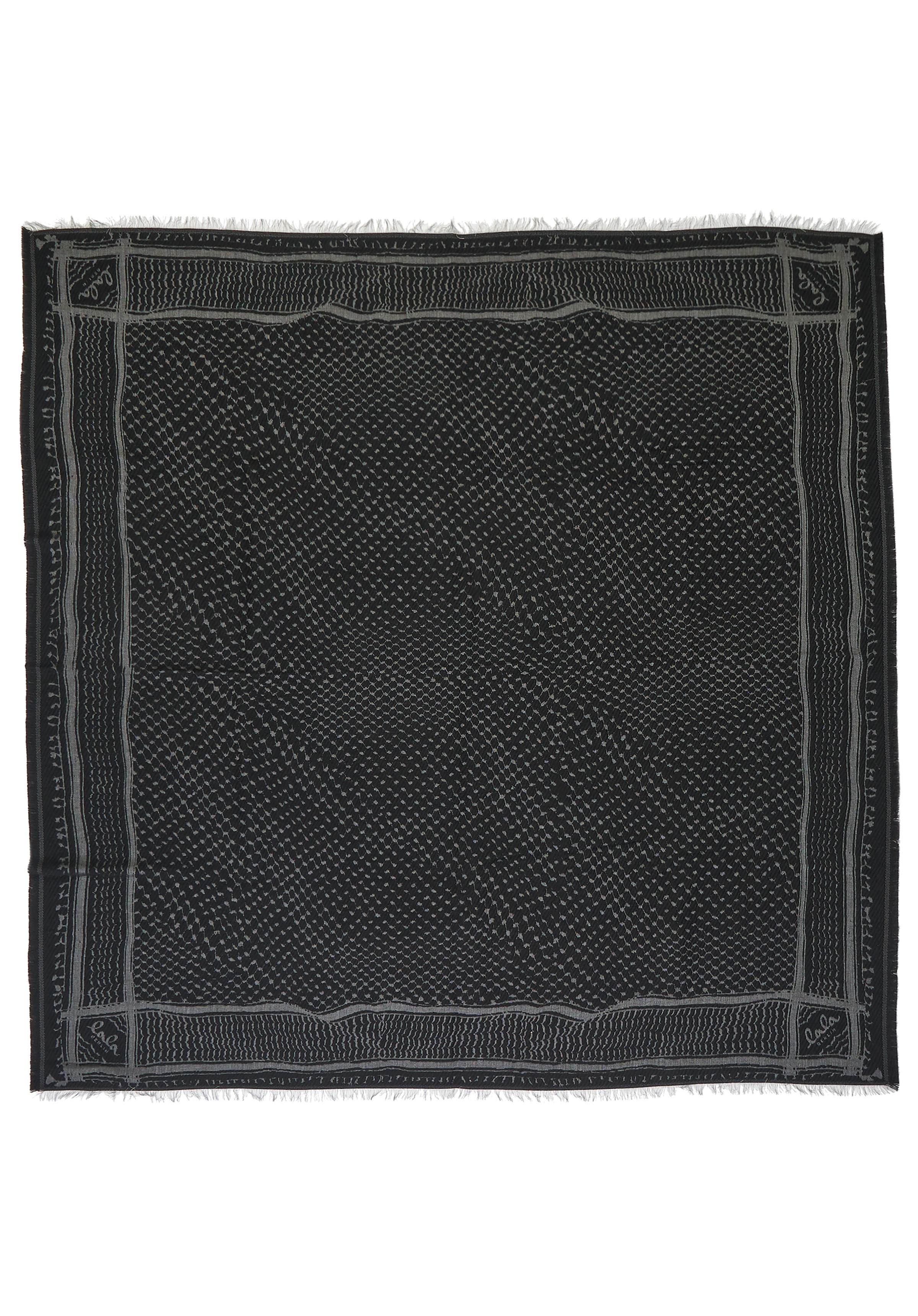 Lala Berlin Triangle Scarf Anais Black Heritage