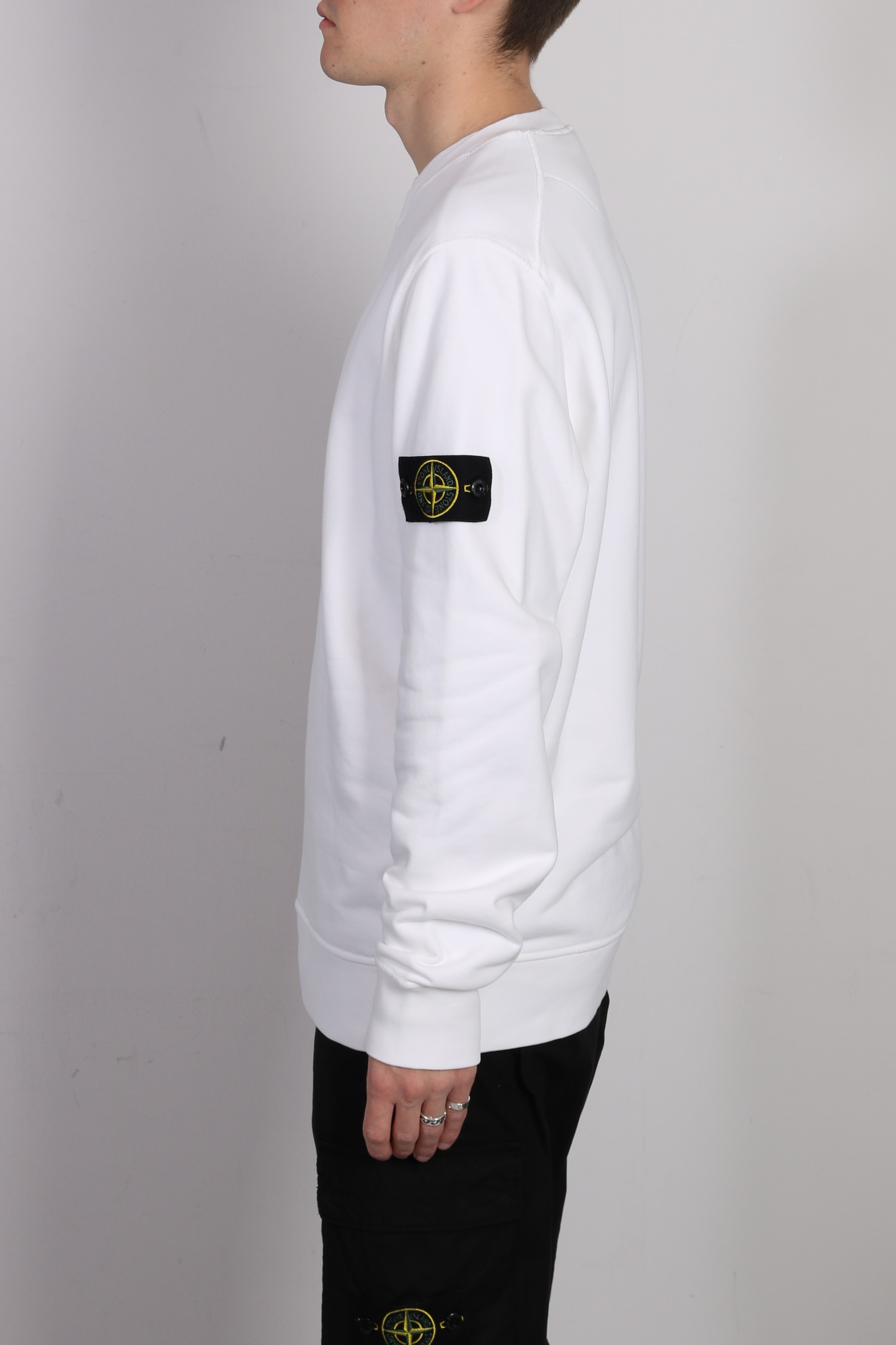 STONE ISLAND Sweatshirt in White 3XL