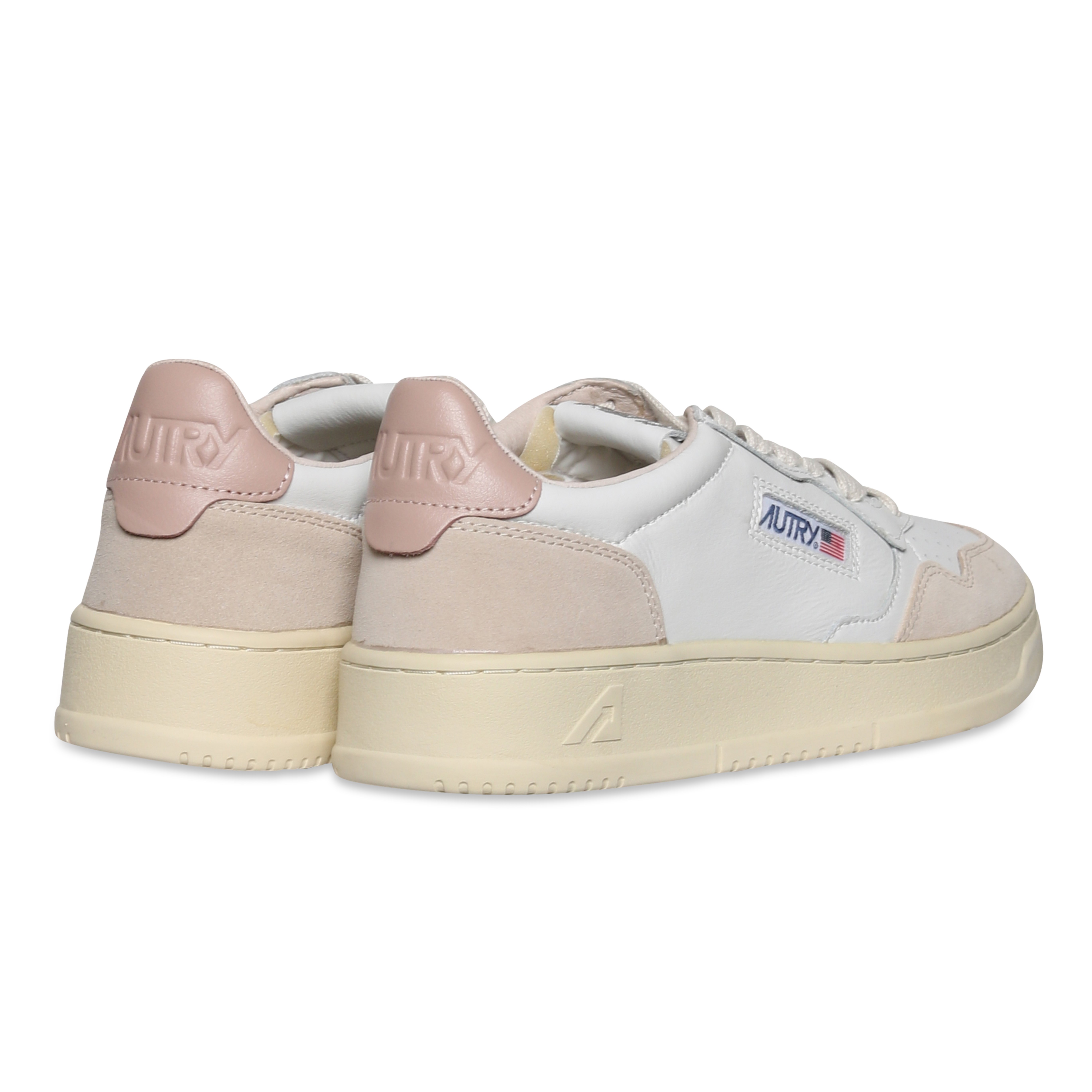 Autry Action Shoes Low Sneaker White/Suede/Pow 35