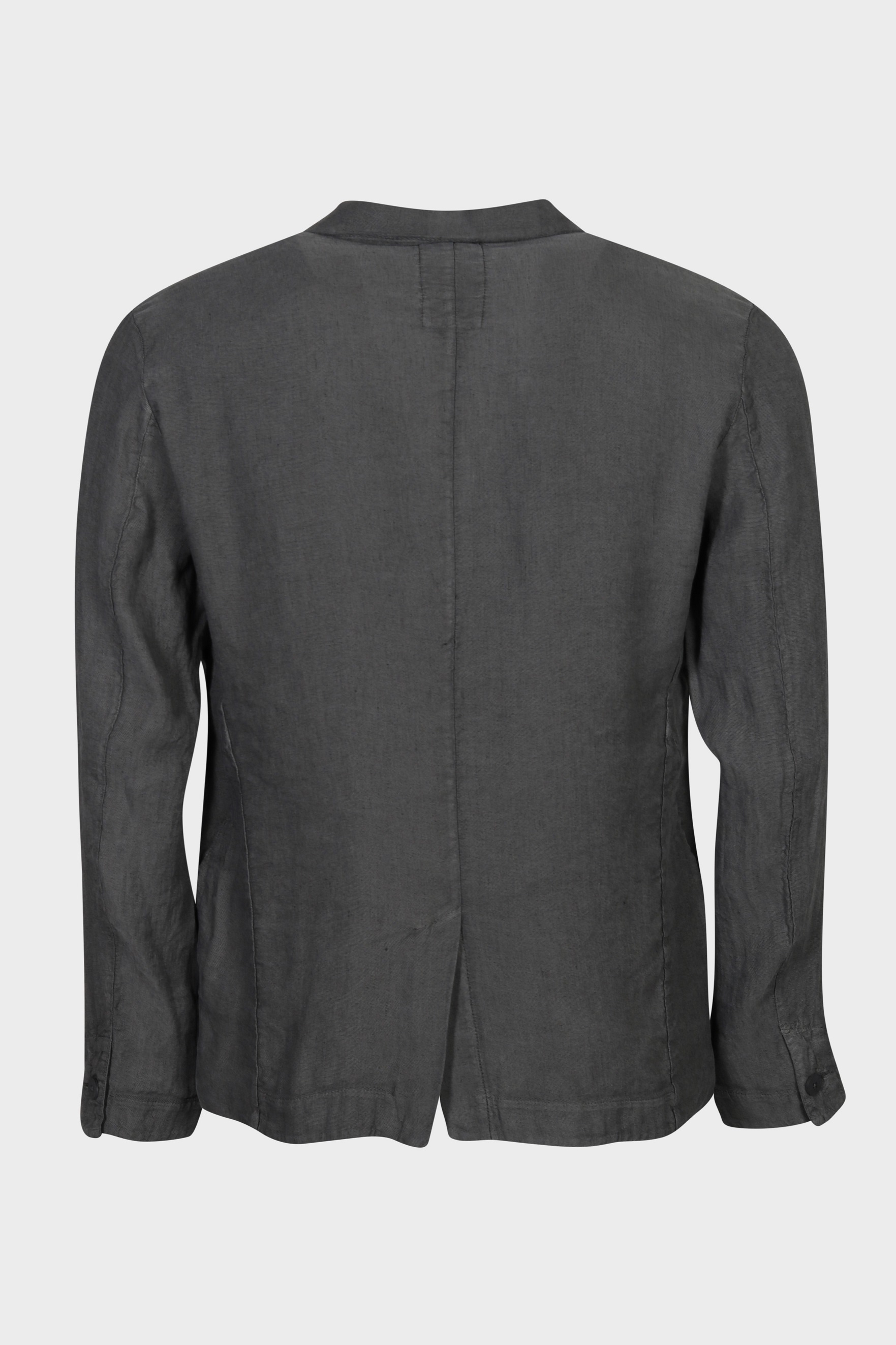 TRANSIT UOMO Linen Jacket in Charcoal TRANSIT UOMO Linen Jacket in Charcoal