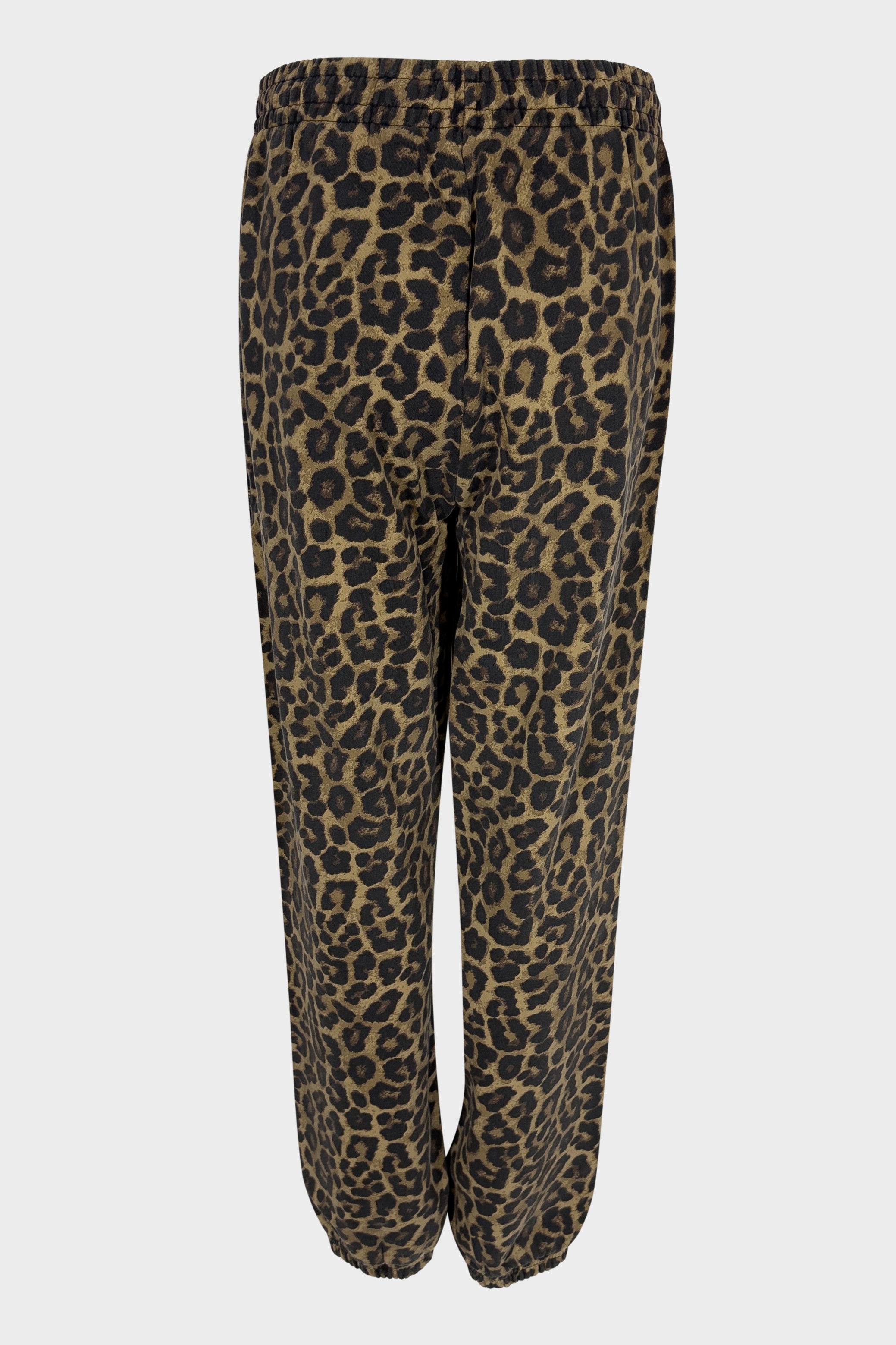 ANINE BING Karter Jogger Framed Monogram in Leopard