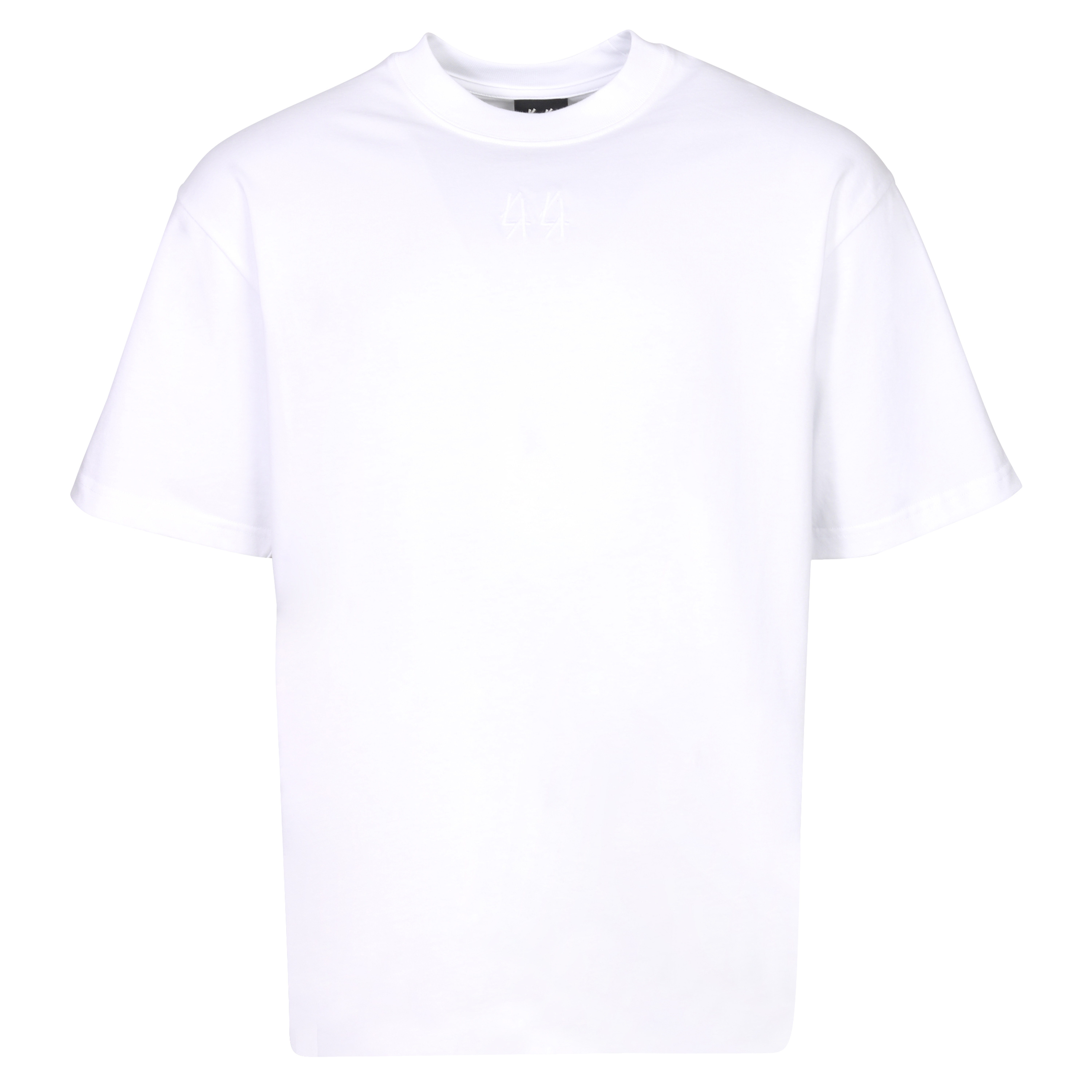 44 Label Group Utility T-Shirt in White/Black Backprinted 2XL