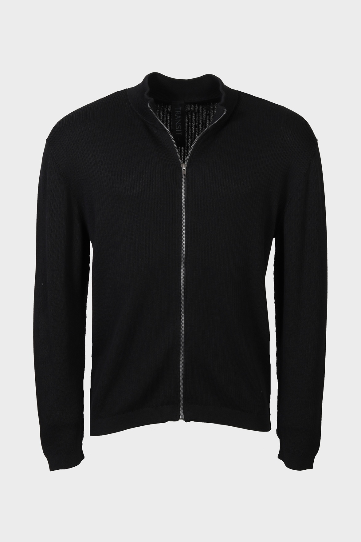 TRANSIT UOMO Knit Jacket in Black