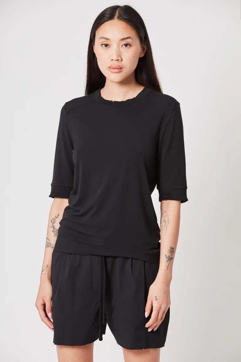 Thom Krom Vintage T-Shirt in Black