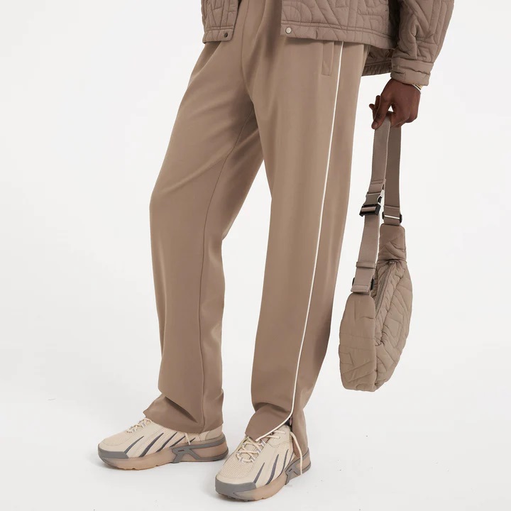 REPRESENT Split Trackpant in Mushroom/Flat White S