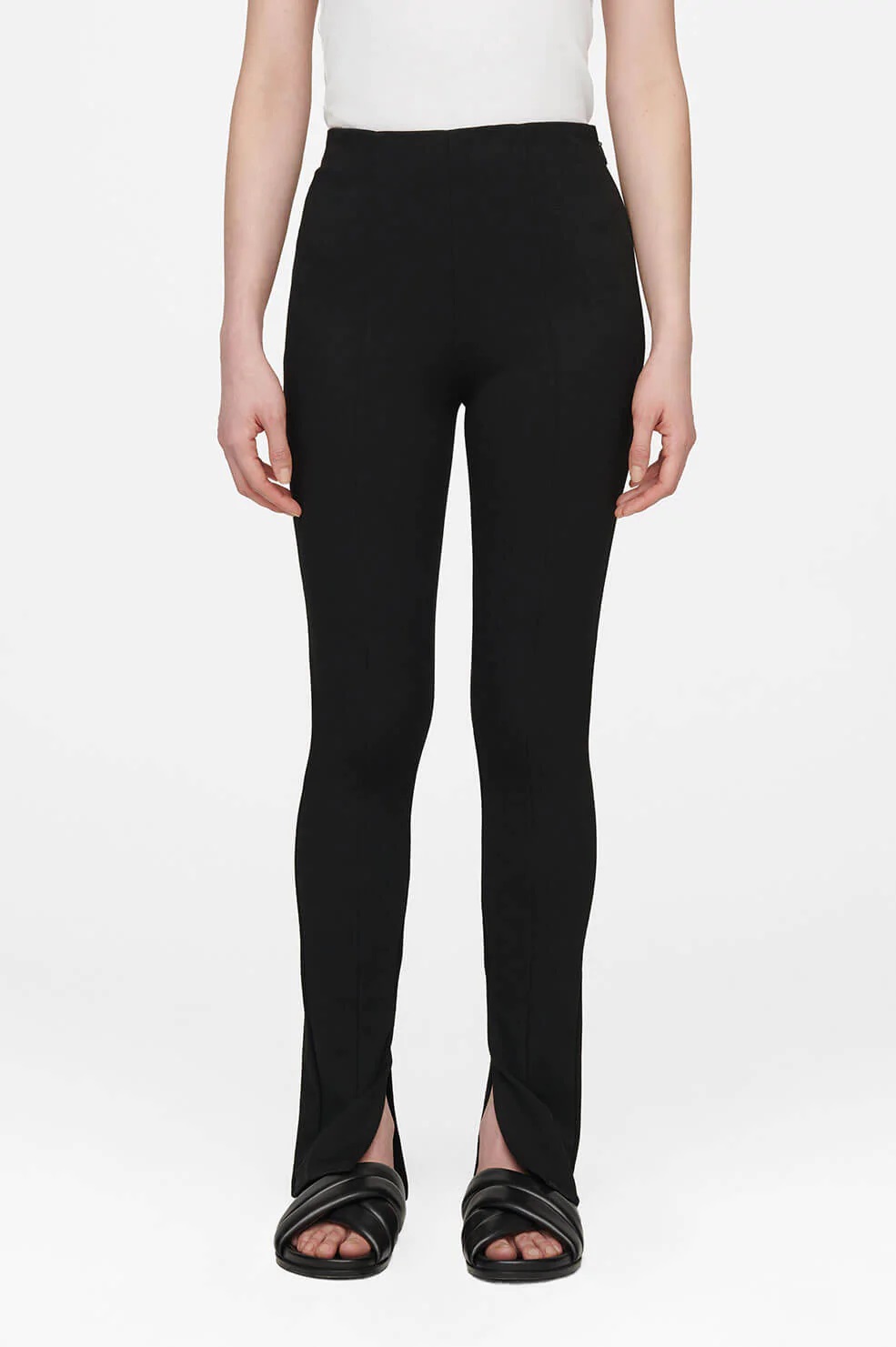 Anine Bing Max Pant in Black