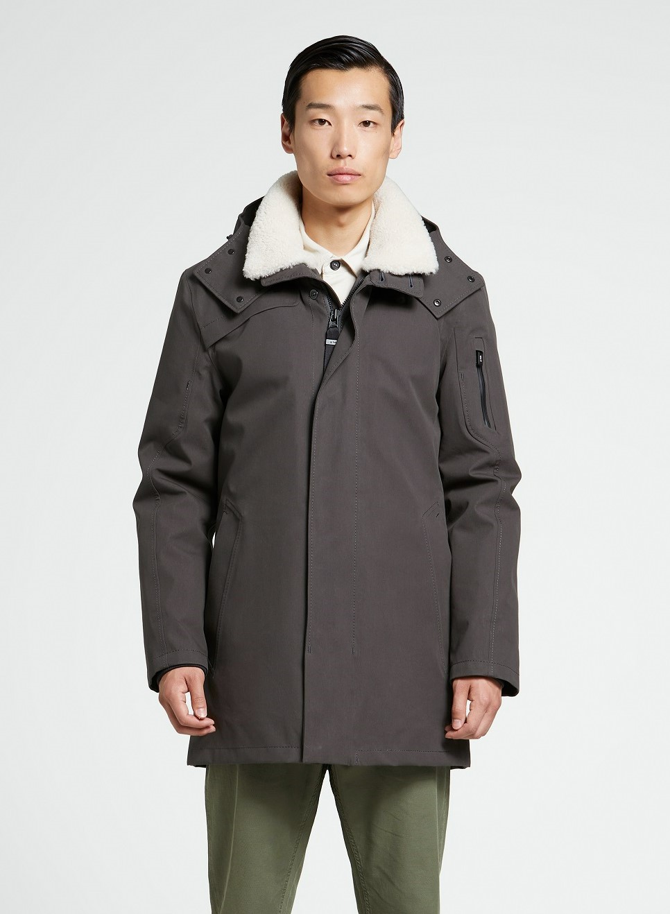 g-lab Magnum Cotton Touch Parka in Graphite L