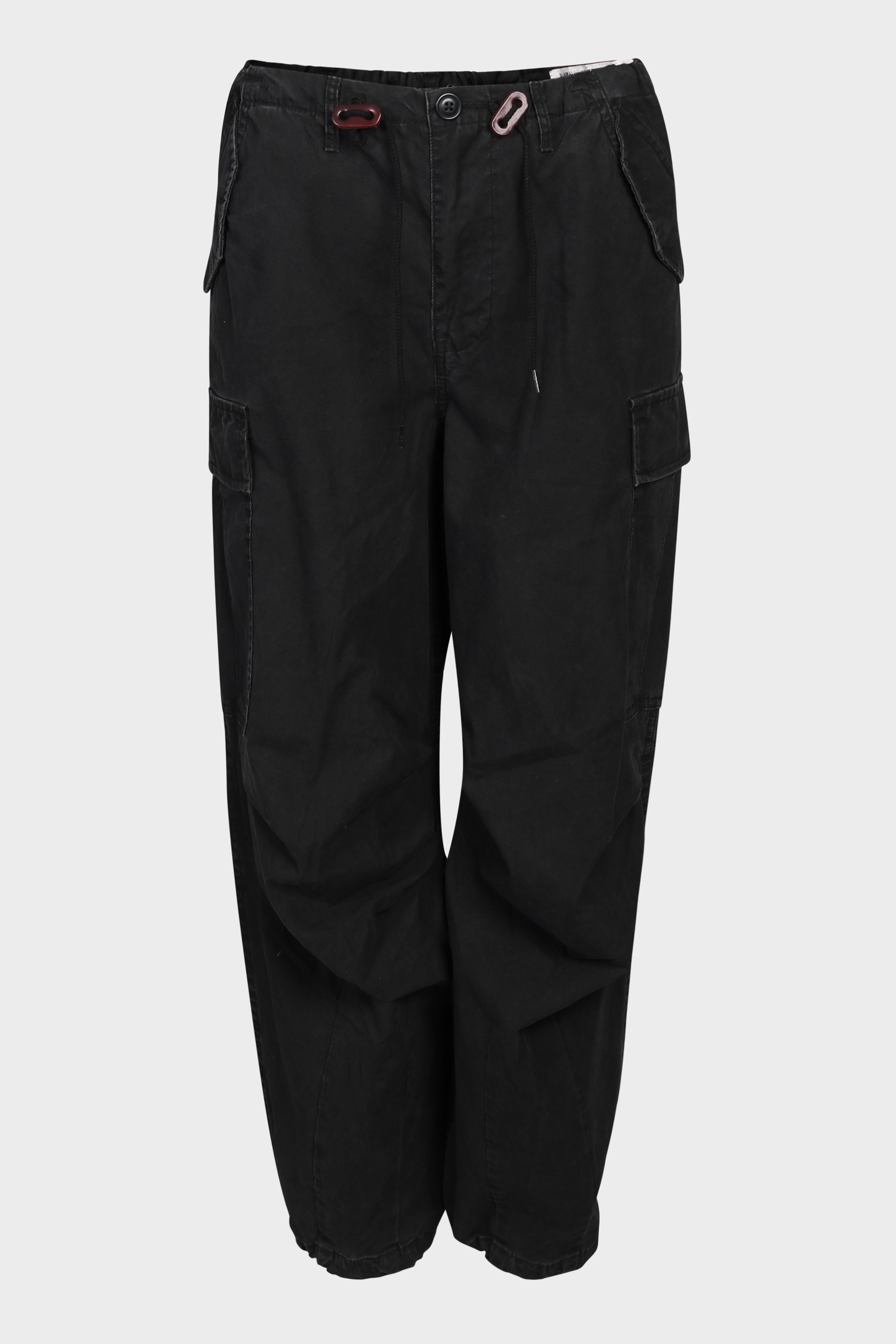 R13 Balloon Army Pants in Washed Black XS