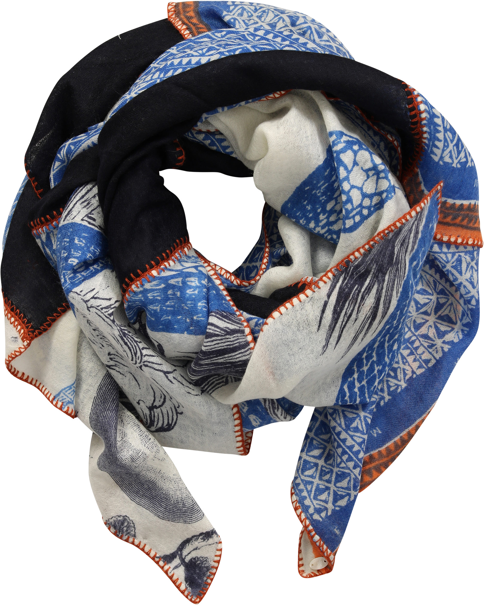 Friendly Hunting Patch Scarf Multicolour