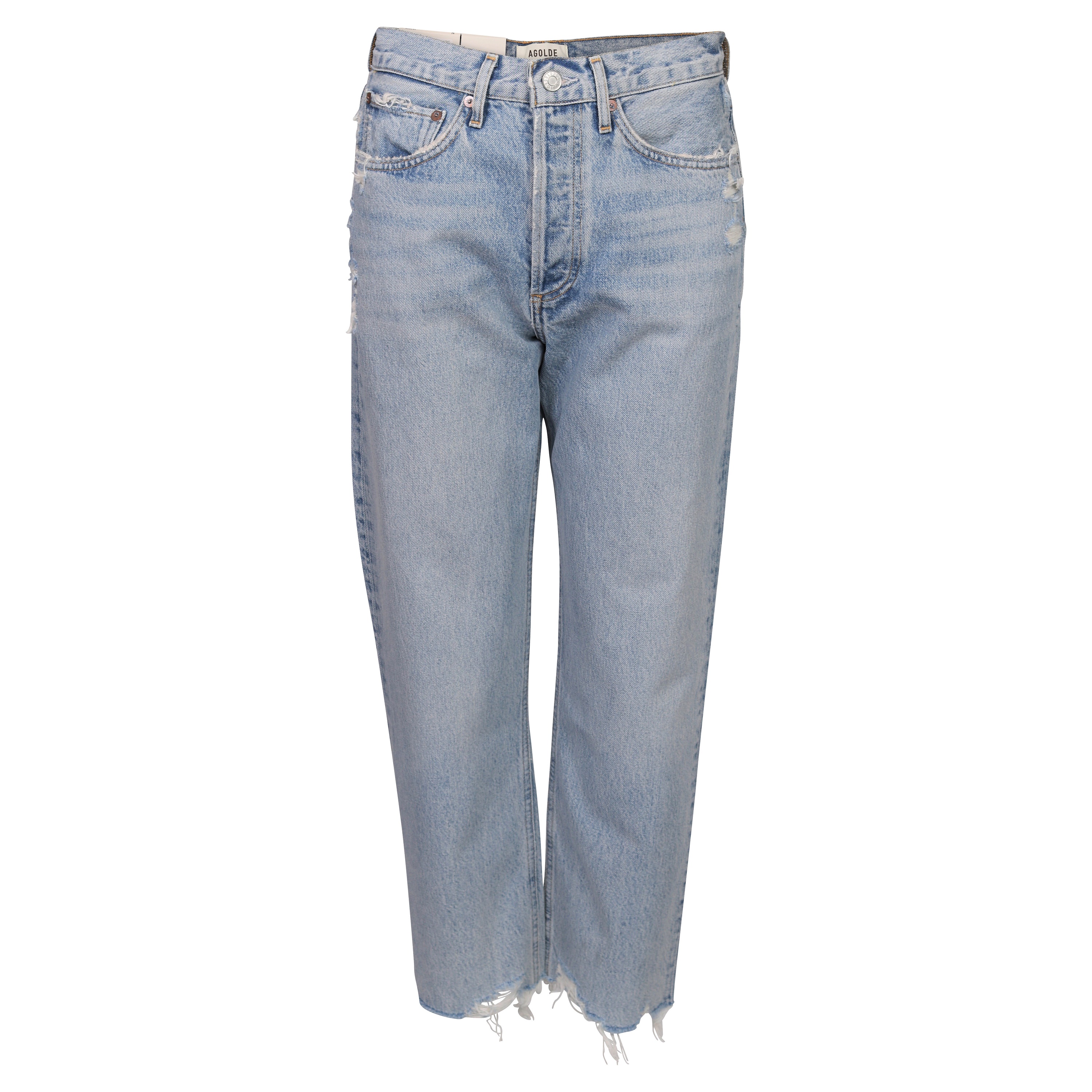 Agolde Jeans 90s Cropped in Nerve Washing W 24