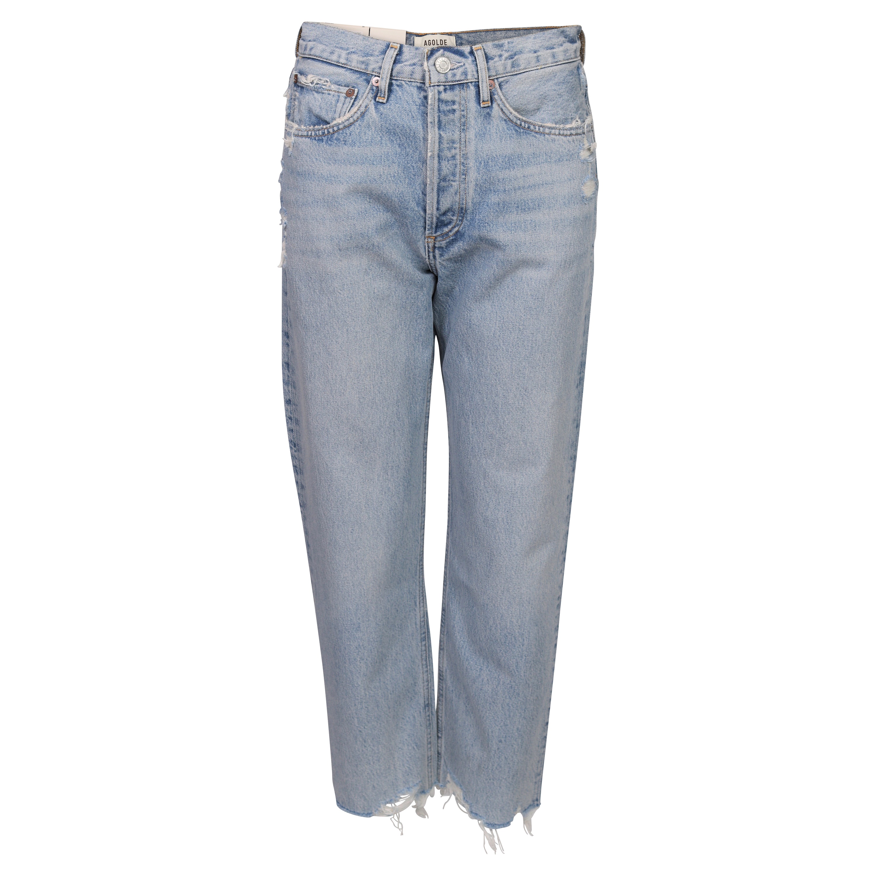 Agolde Jeans 90s Cropped in Nerve Washing