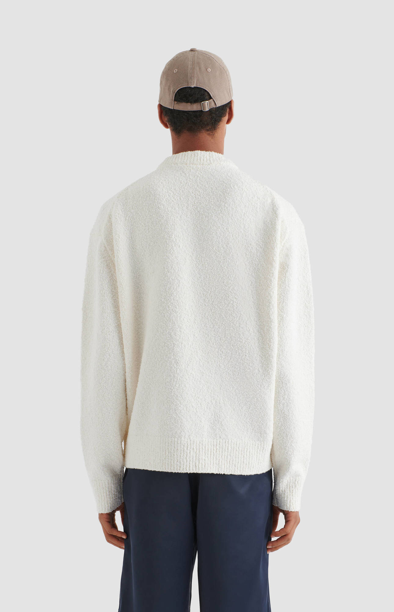 AXEL ARIGATO Radar Knit Sweater in Off White XL