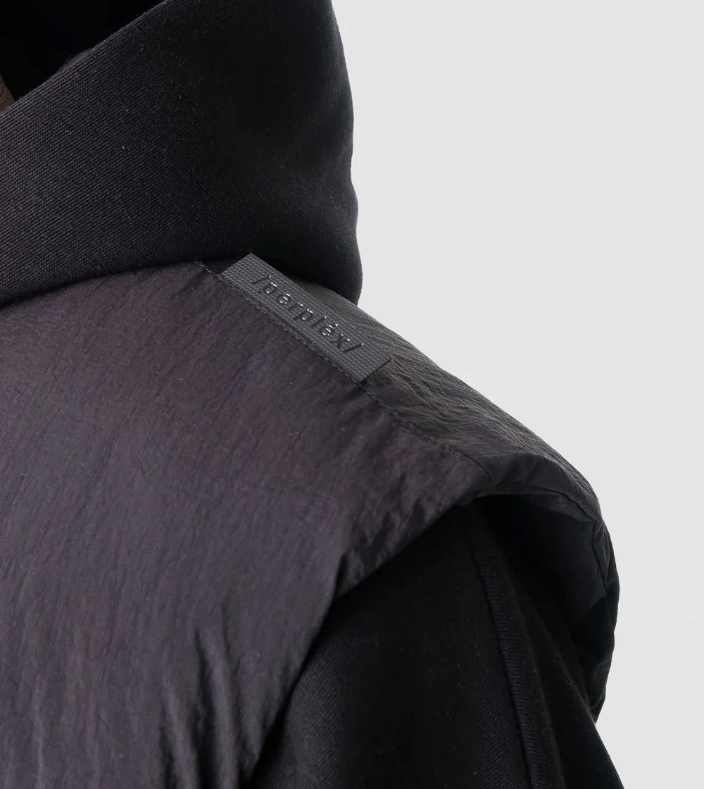 PERPLEX Puffer Vest in Black XL