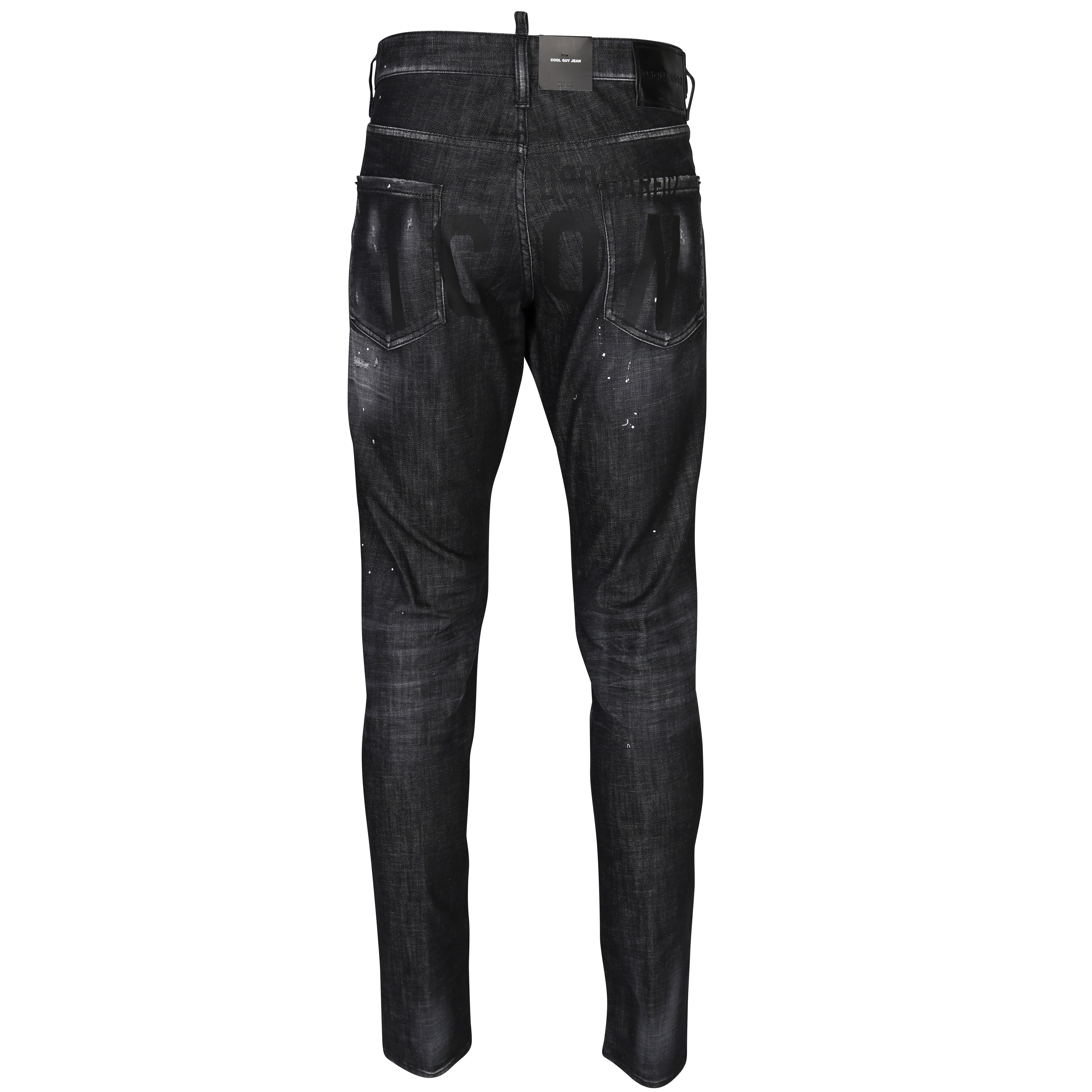 Dsquared Icon Cool Guy Jean in Black Wash