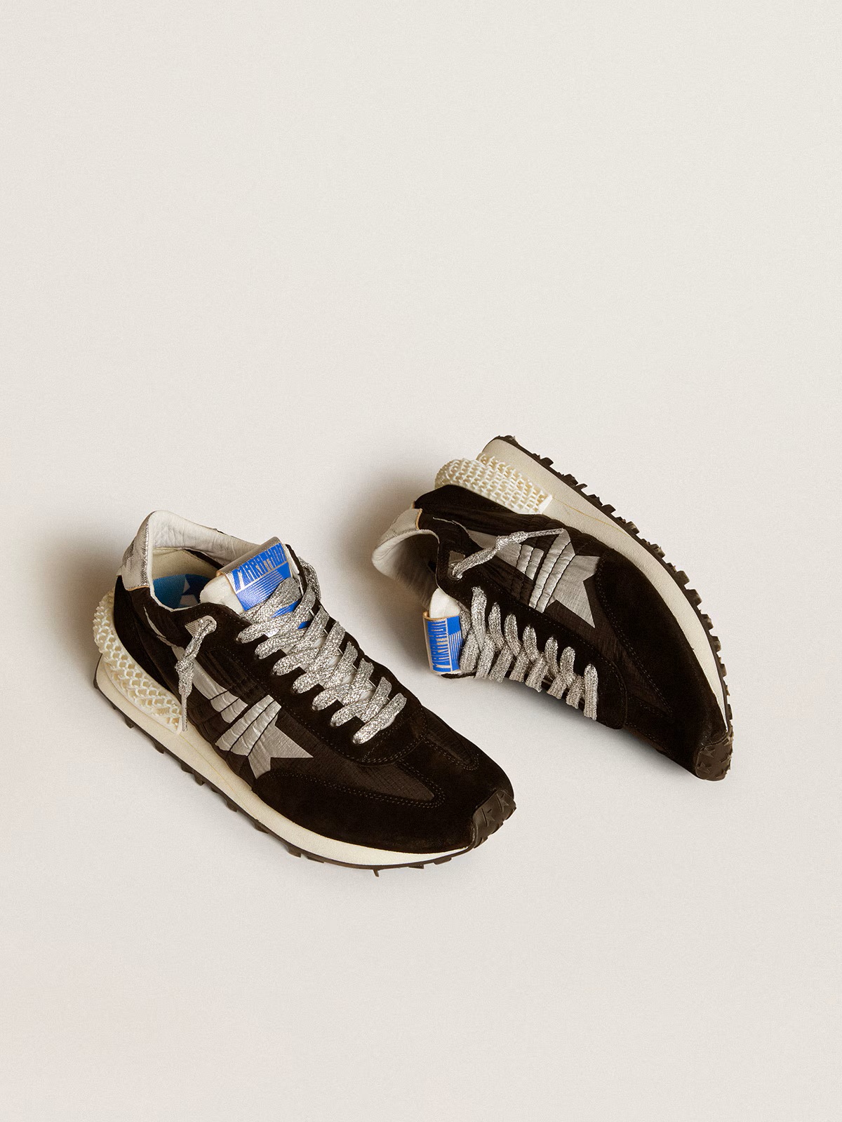 GOLDEN GOOSE Running Marathon in Black