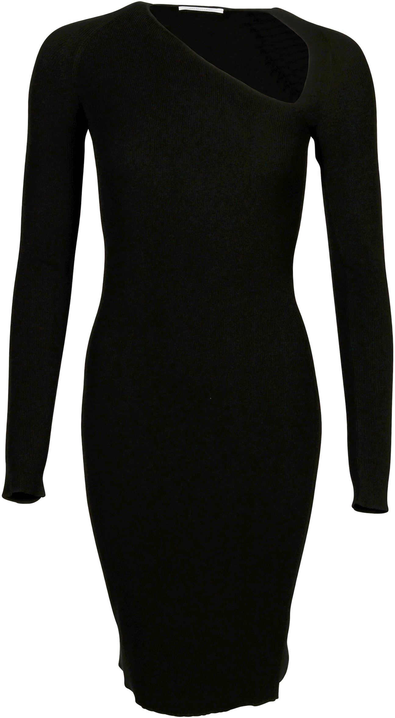 Helmut Lang Raglan Stretch Dress Black