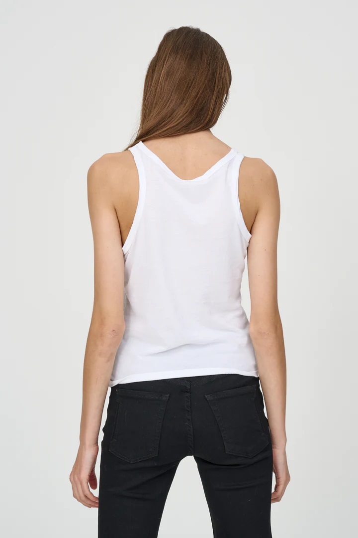 COTTON CITIZEN Standard Tank in White S