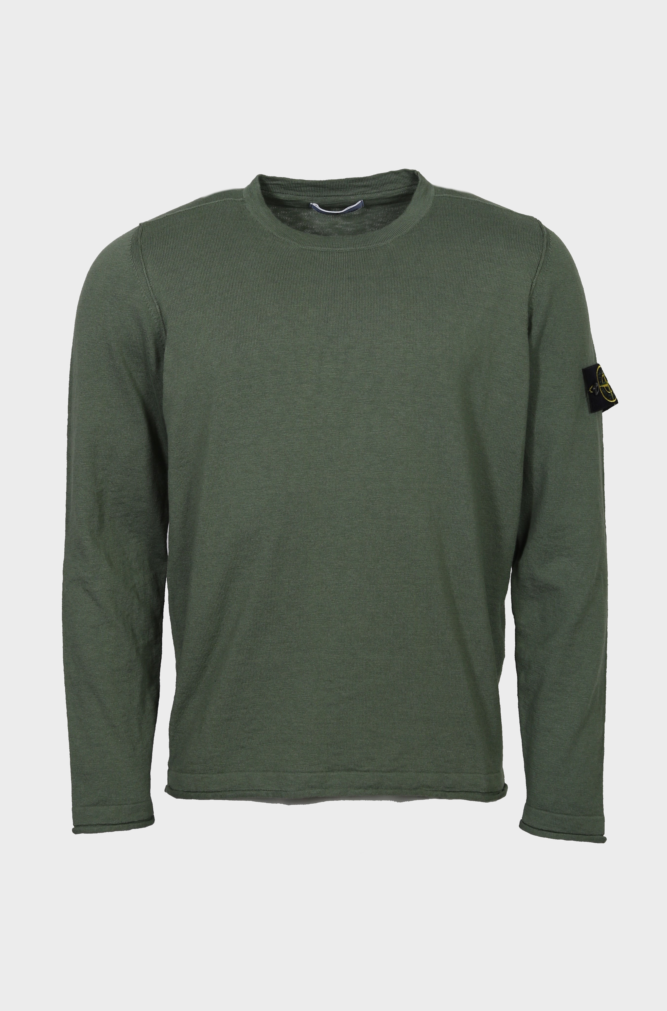 STONE ISLAND Summer Knit Pullover in Green M