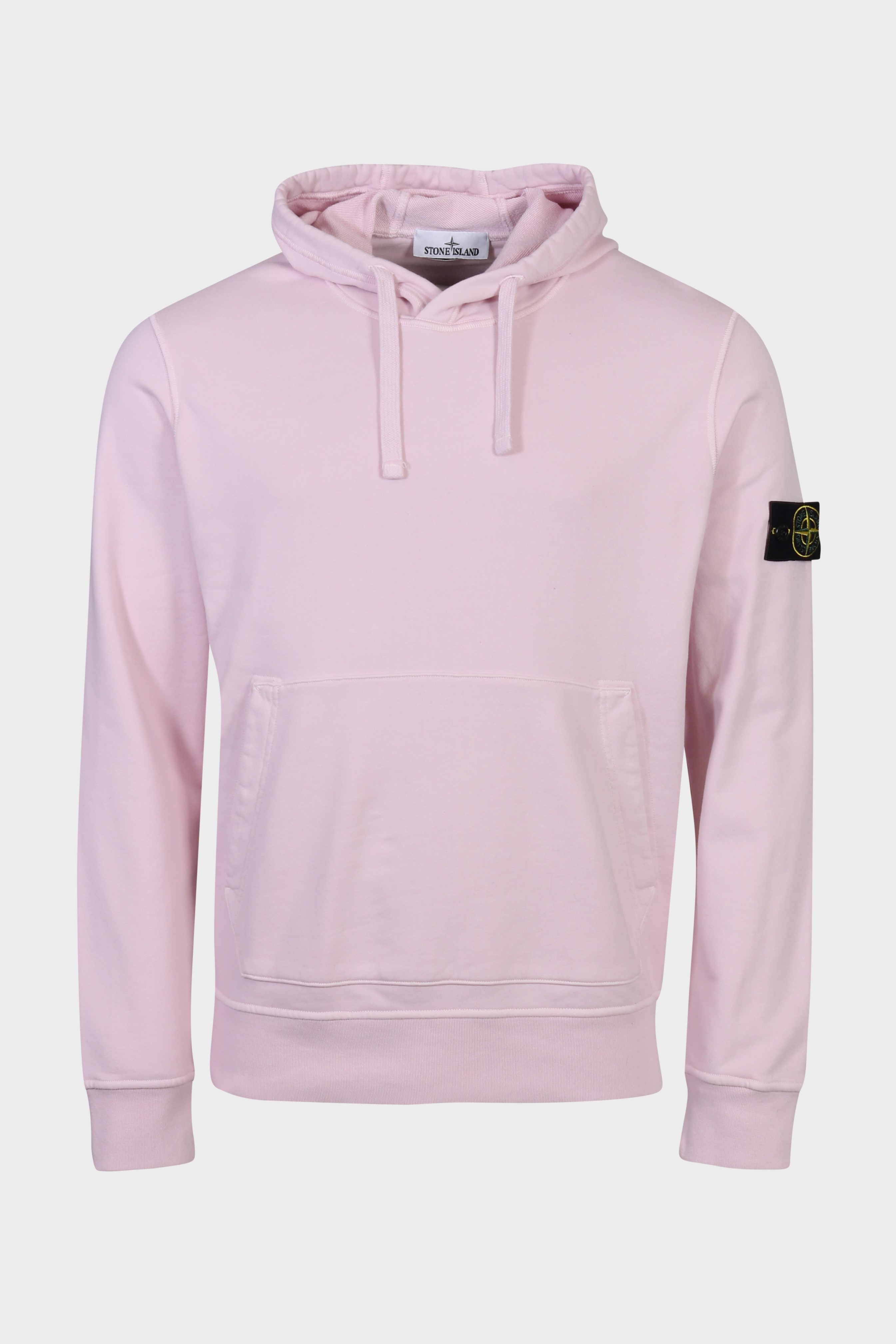 STONE ISLAND Sweat Hoodie in Light Pink L