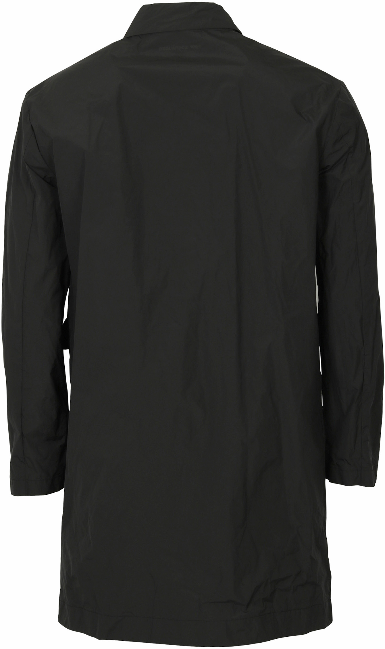 Dsquared Nylon Jacket Long Black