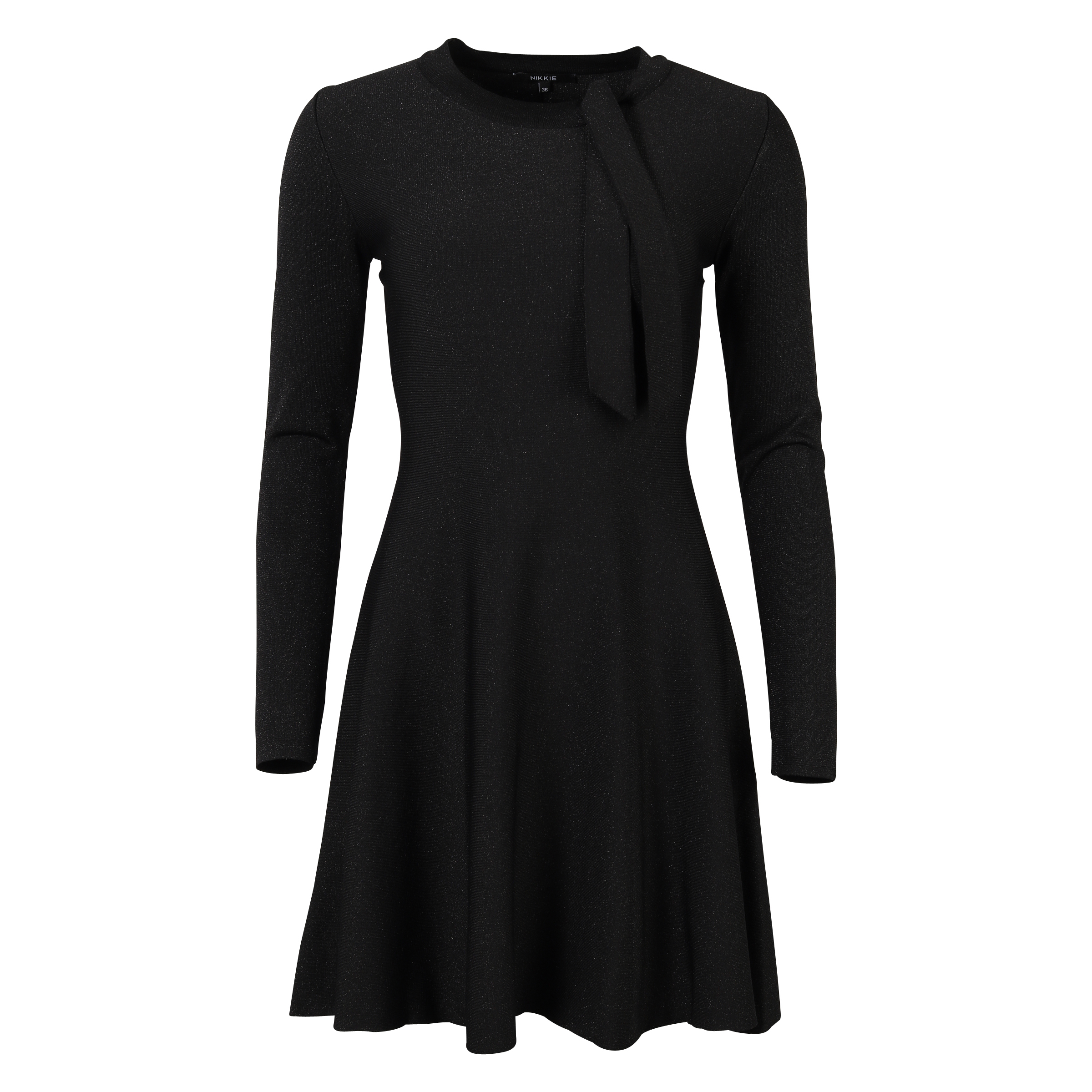 Nikkie Kleid Jolien Bow schwarz