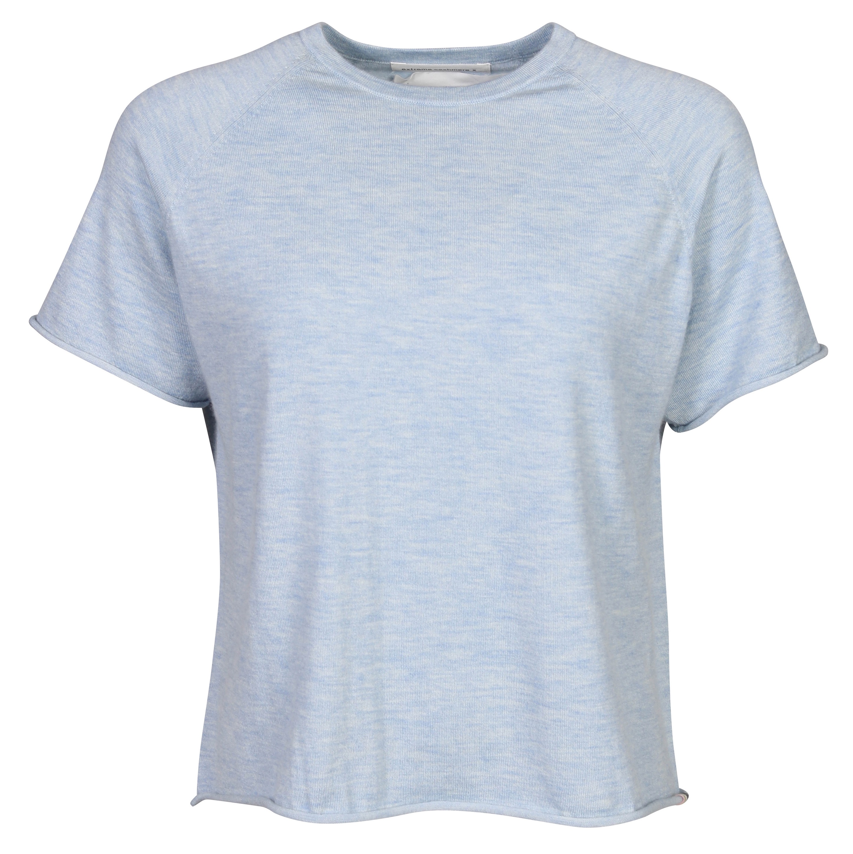 Extreme Cashmere Top N°177 Todd in Vintage Blue