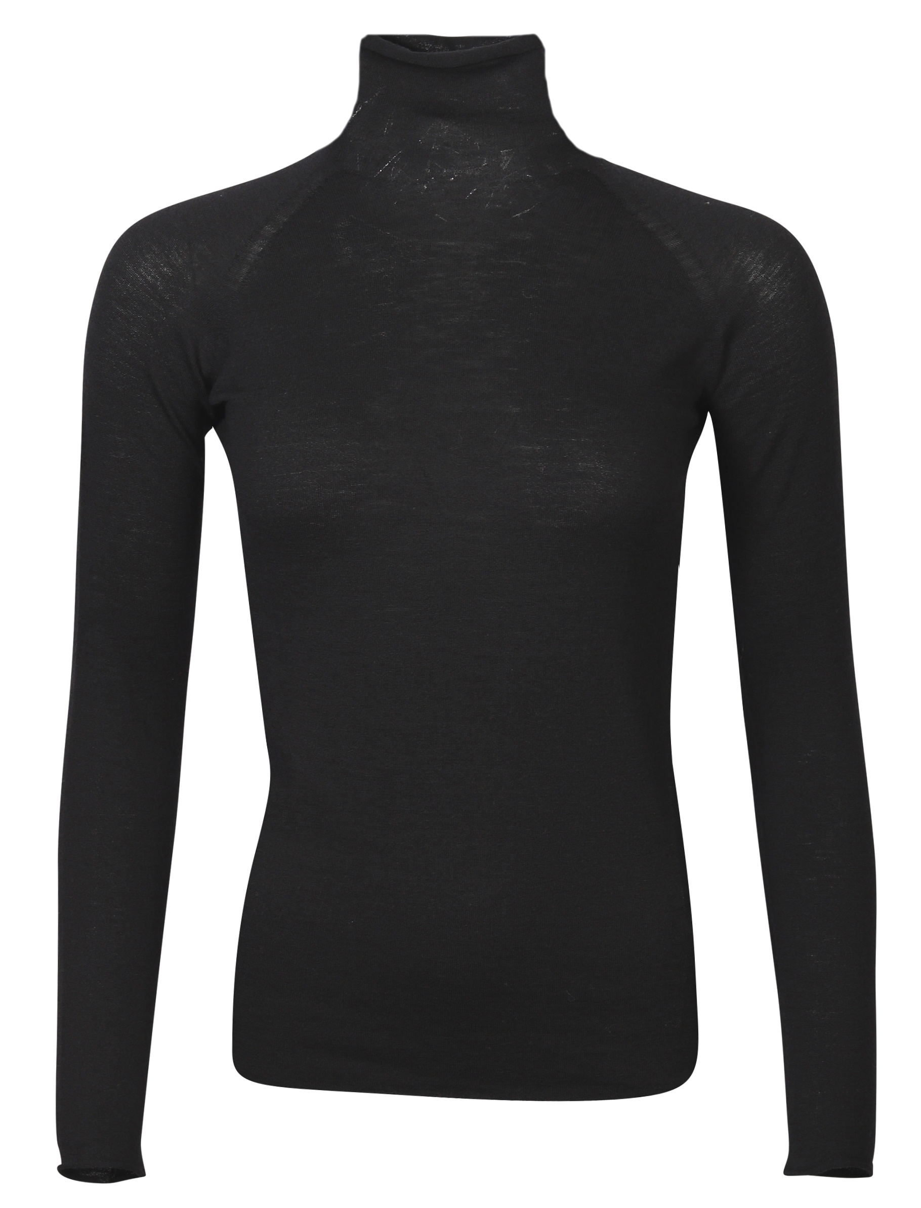 Transit Par Such Turtle Knit Sweater Black