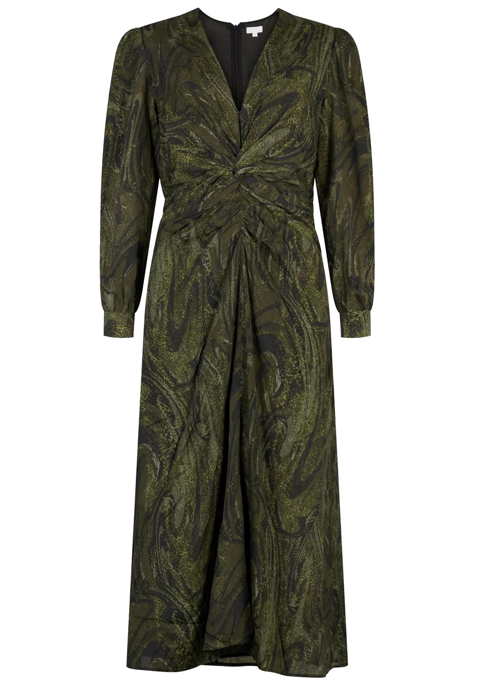 LALA BERLIN Dress Dollyne in Agate Green