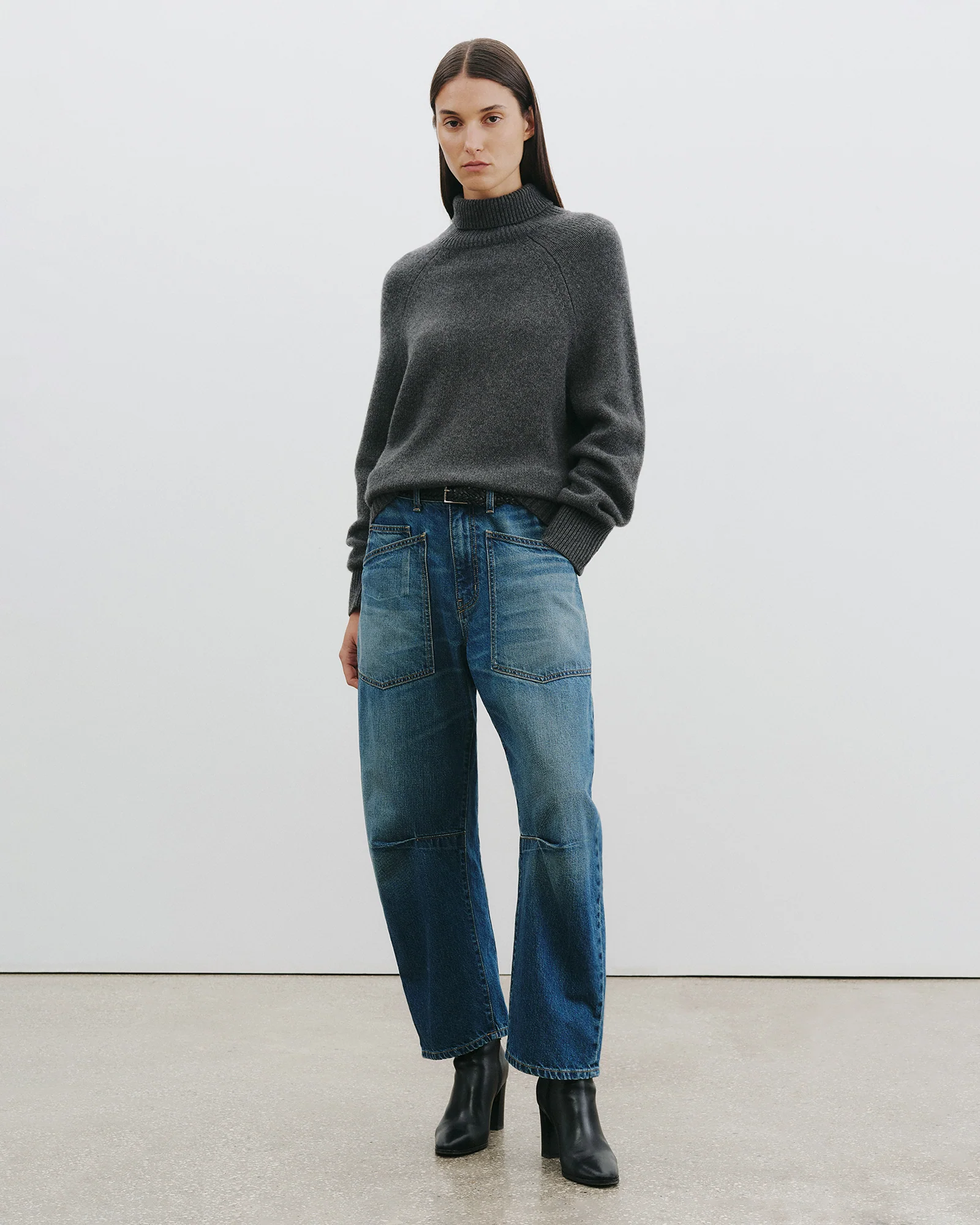 NILI LOTAN Shon Jeans in Bedford Wash