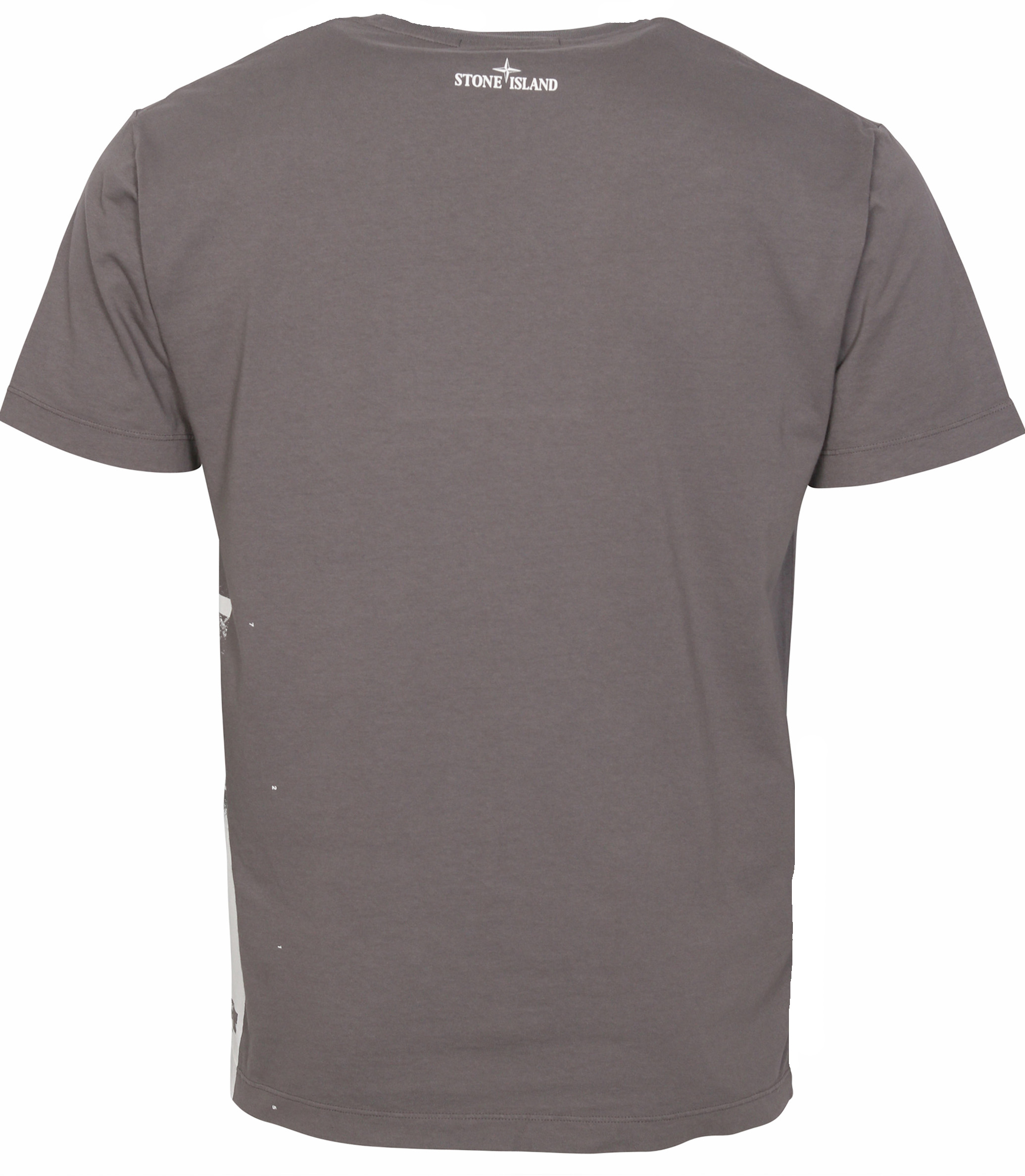Stone Island T-Shirt Grey Printed L
