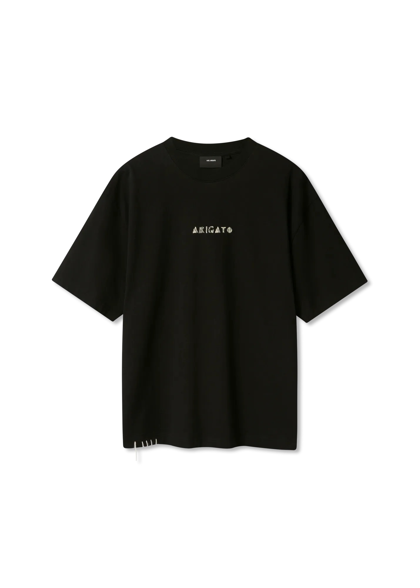 AXEL ARIGATO Threaded T-Shirt in Black