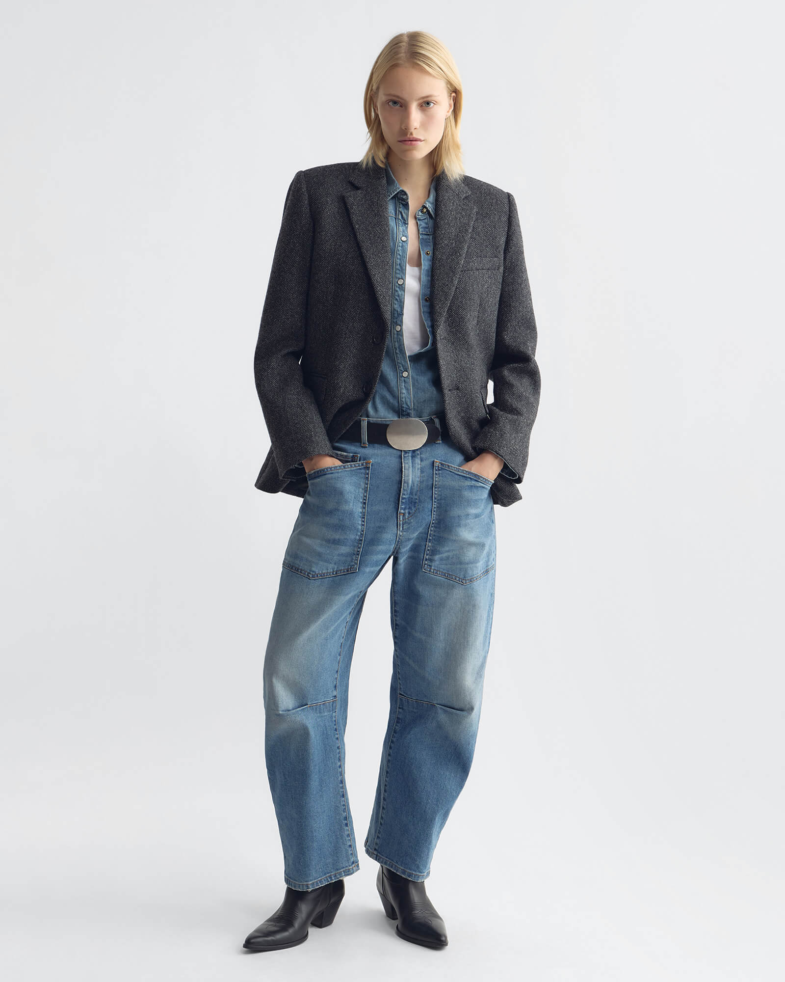 NILI LOTAN Shon Jeans in Cienna Wash