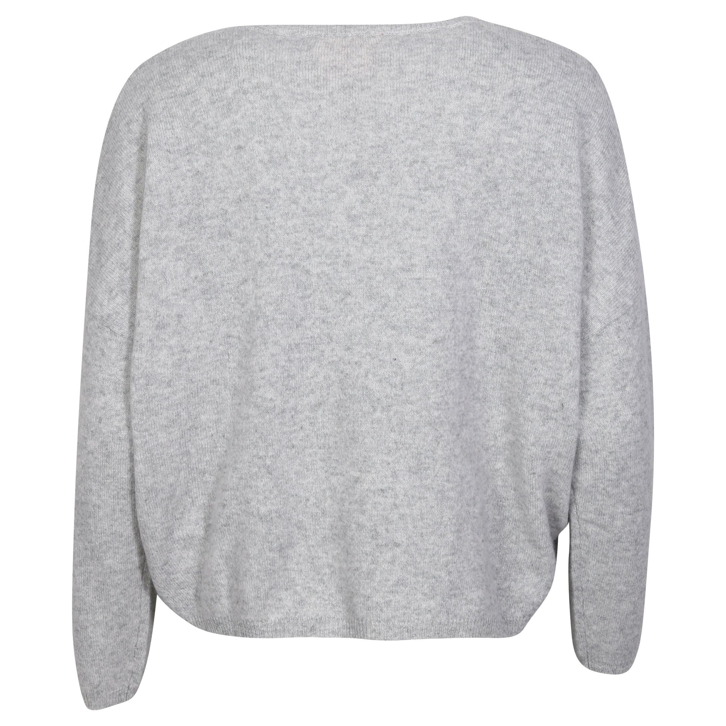 Absolut Cashmere Oversized Sweater Light Grey Melange M
