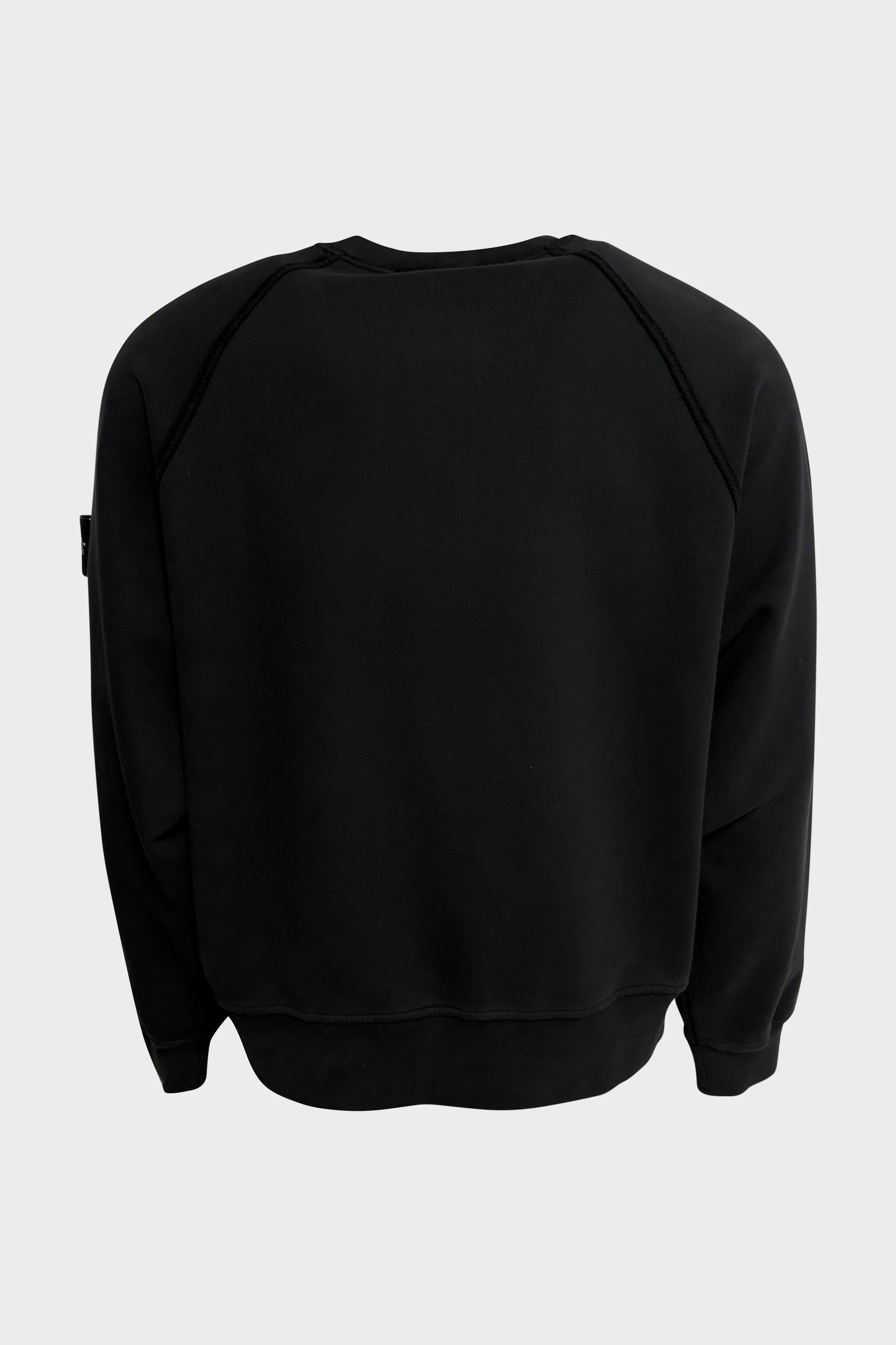 STONE ISLAND Oversized Sweatshirt in Black