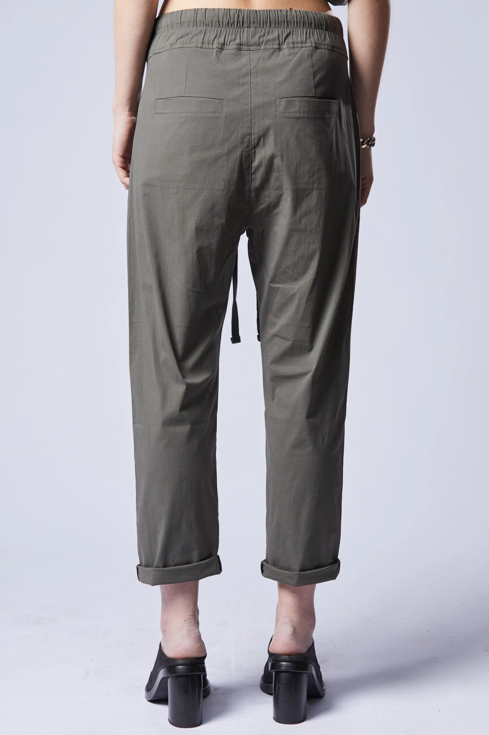 THOM KROM Pant in Ivy Green XS