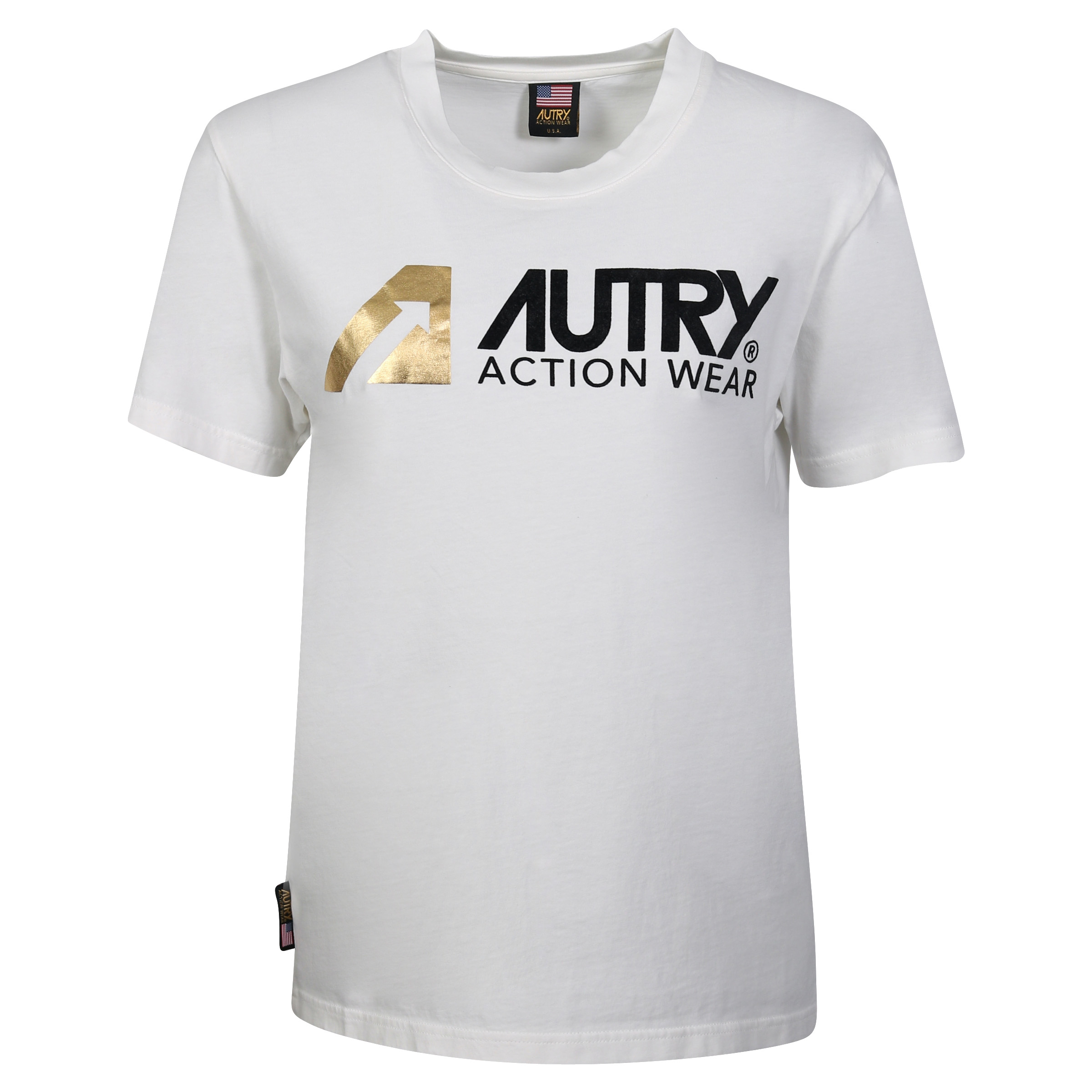 Autry Action Shoes T-Shirt Goldclub Arrow White